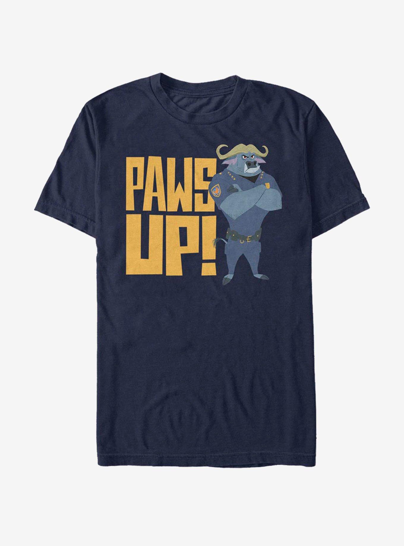 Disney Pixar Zootopia Paws Up T-Shirt, NAVY, hi-res