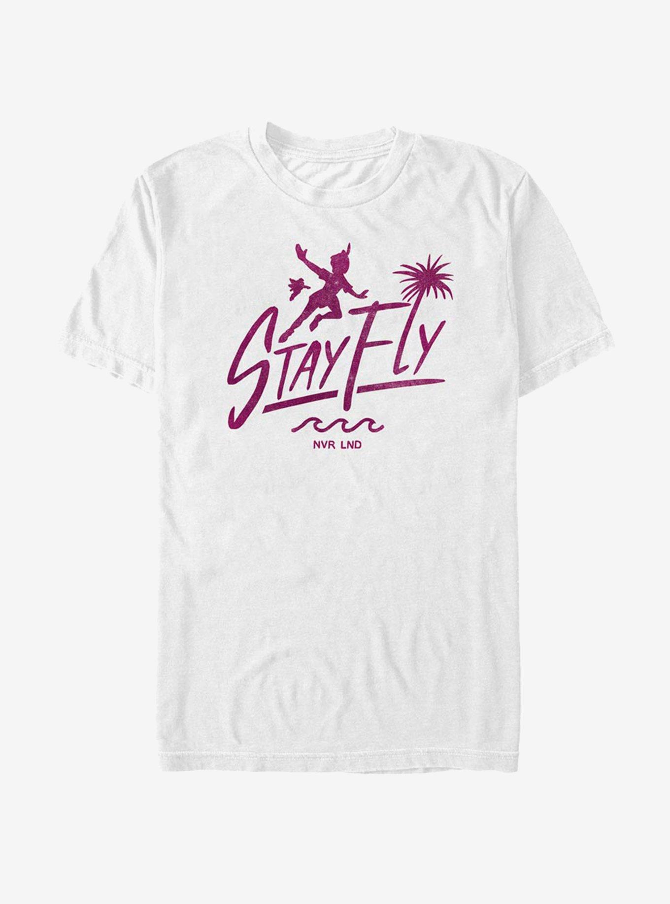 Disney Peter Pan Stay Fly T-Shirt, WHITE, hi-res