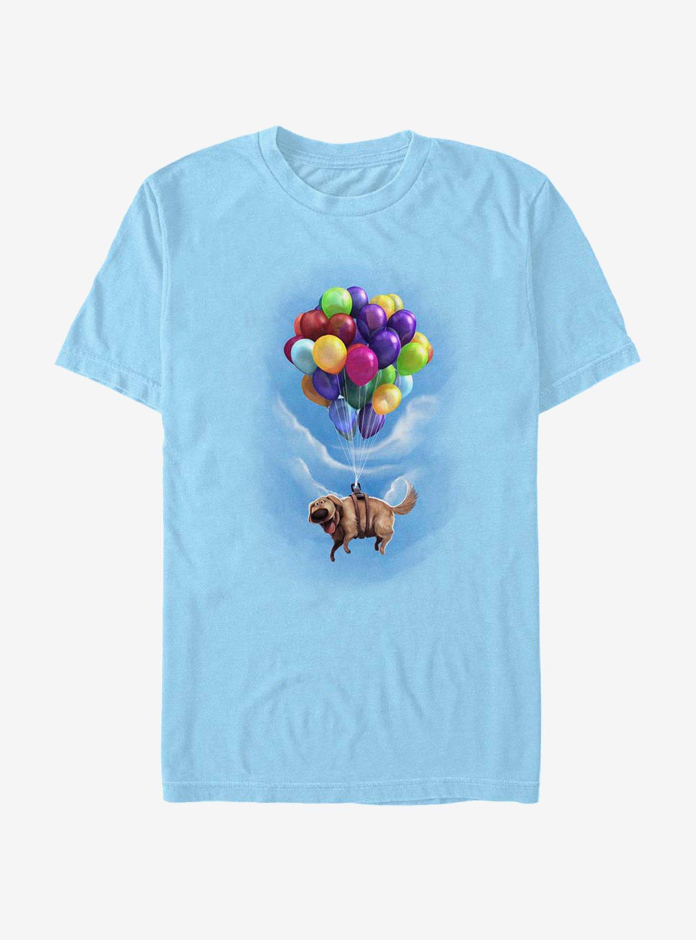 Disney Pixar Up Dug Floats T-Shirt, LT BLUE, hi-res