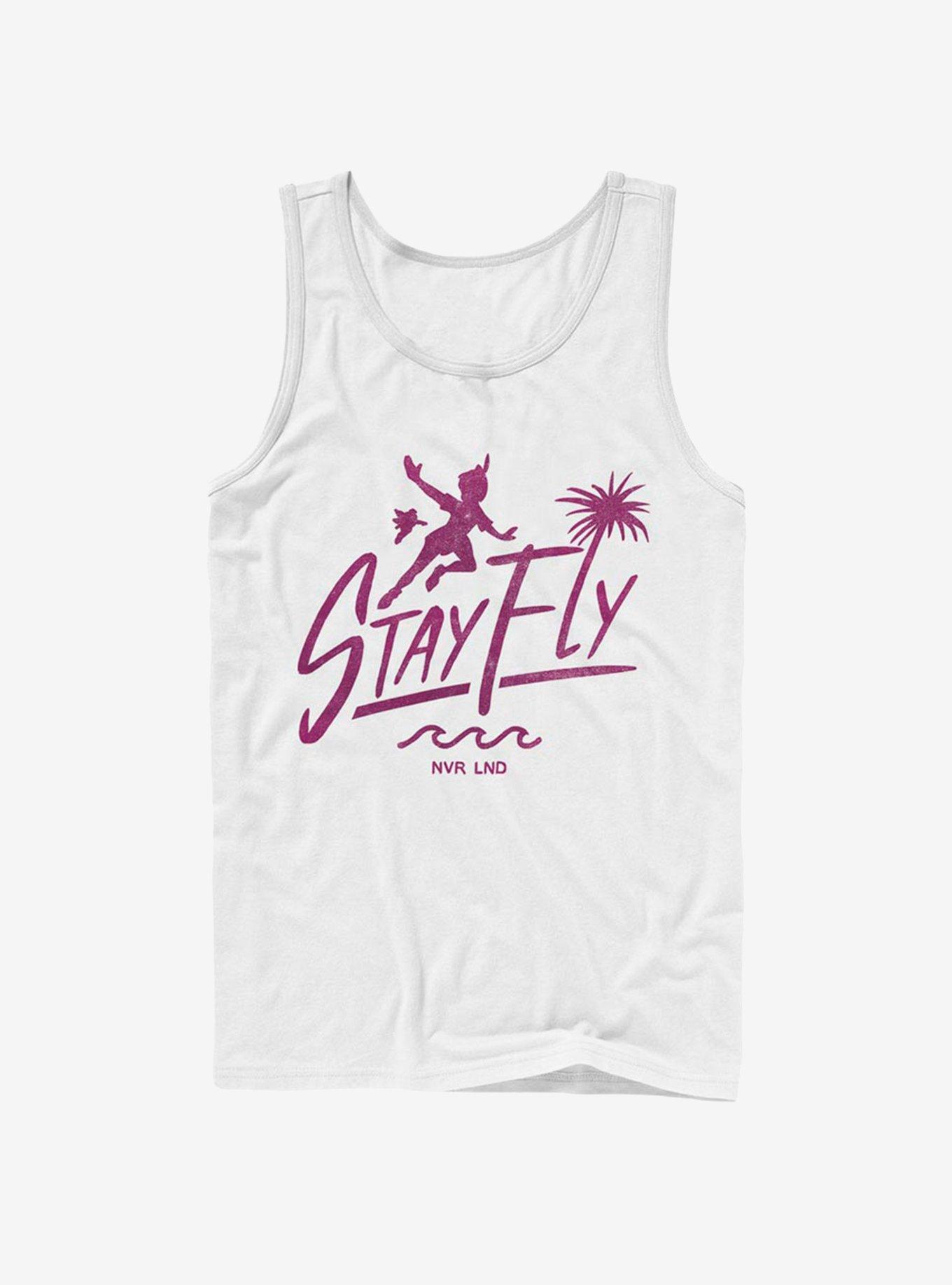 Disney Peter Pan Stay Fly Tank, WHITE, hi-res