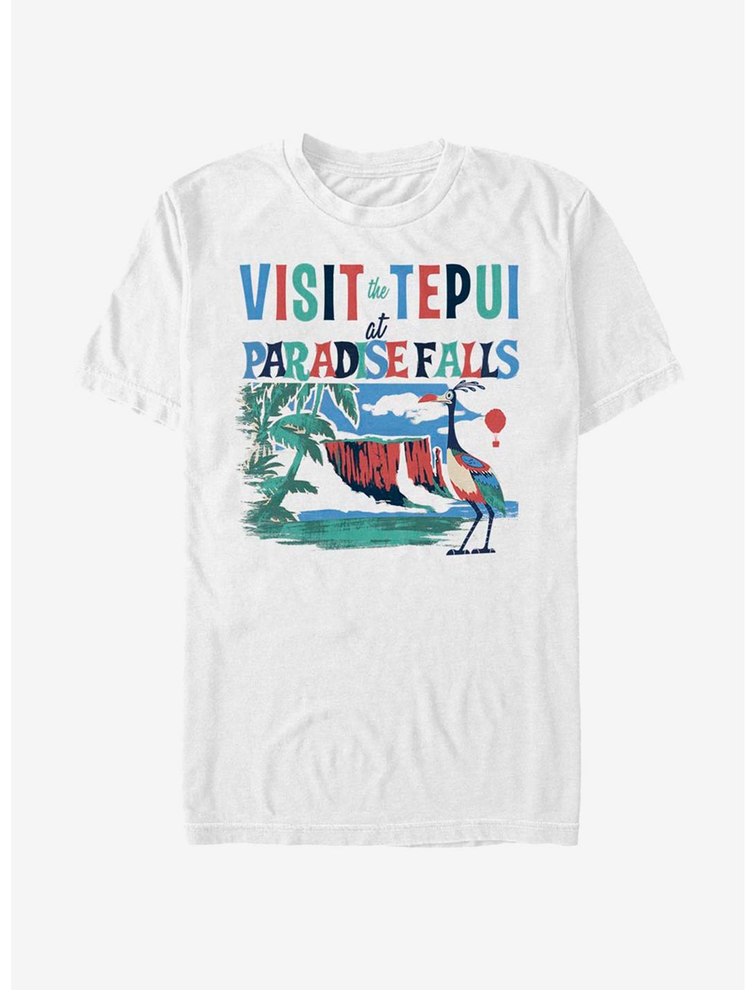 Disney Pixar Up Tepui At Paradise Falls T-Shirt, WHITE, hi-res
