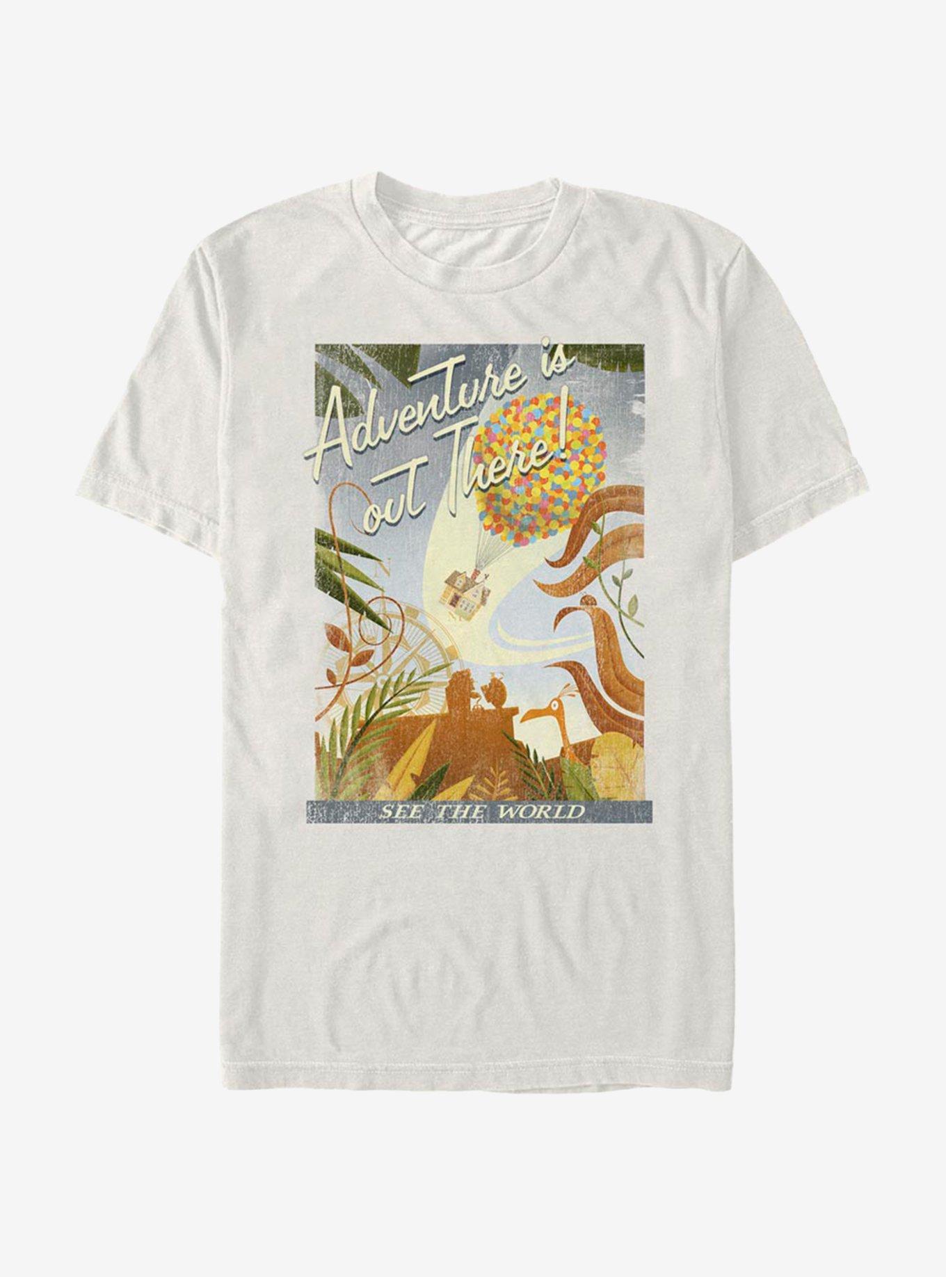 Disney Pixar Up Travel Poster T-Shirt