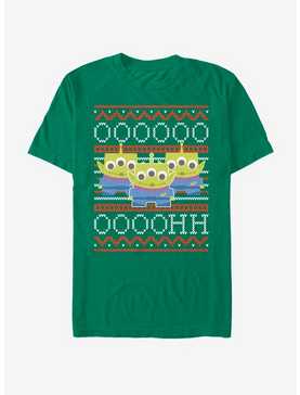 Disney Pixar Toy Story Ooh Ugly Christmas Sweater T-Shirt, KELLY, hi-res
