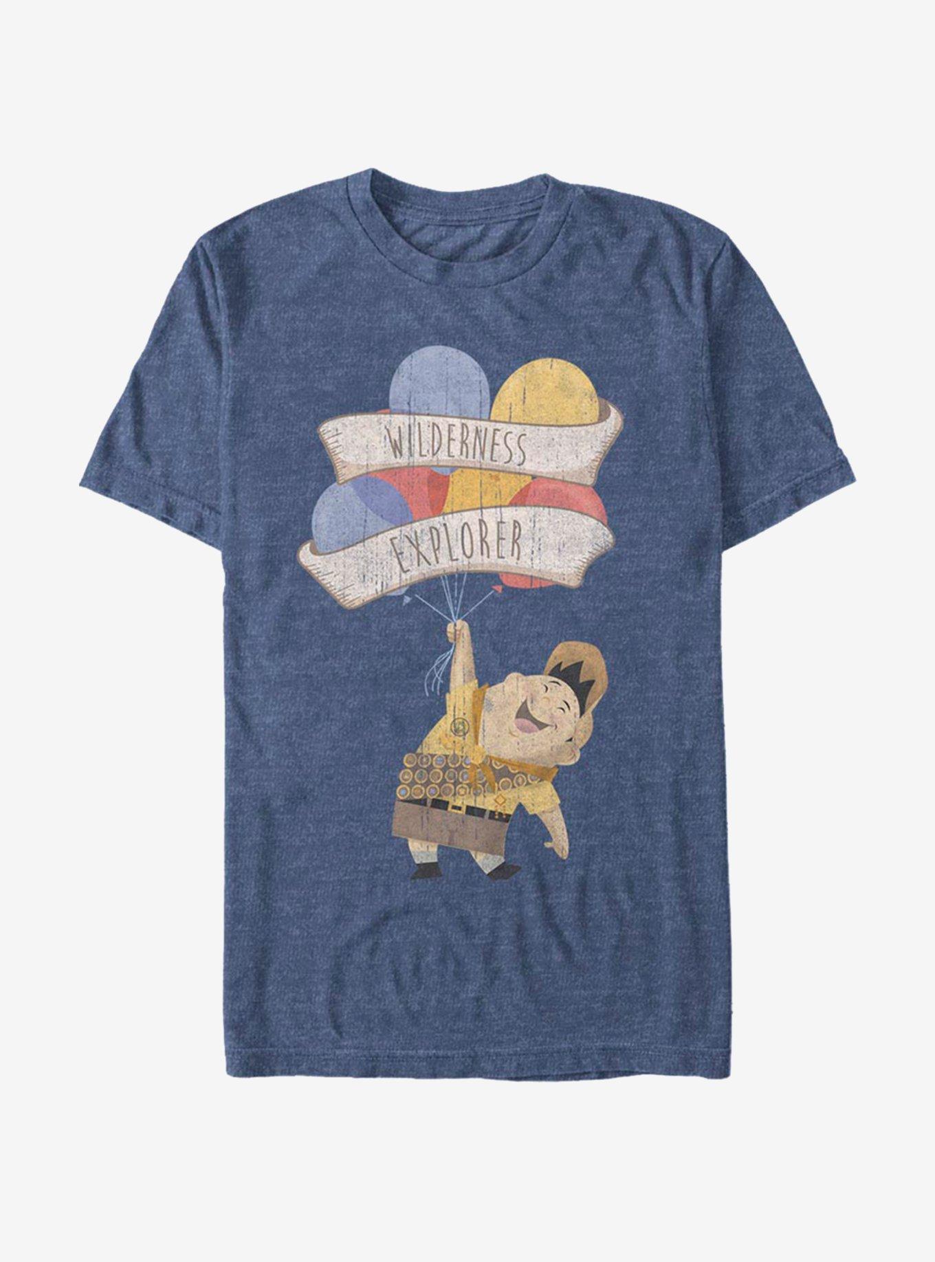 Disney Pixar Up Wilderness Explorer T-Shirt, NAVY HTR, hi-res