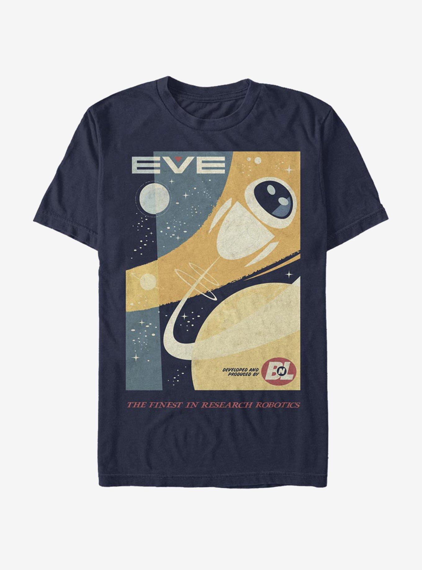 Disney Pixar Wall-E Eve Poster T-Shirt