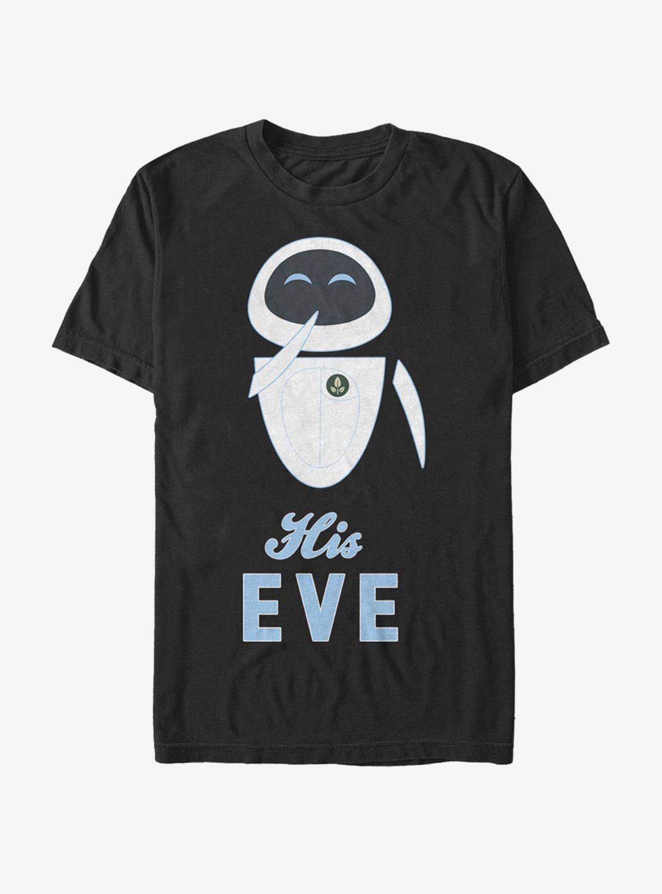 Disney Pixar Wall-E His Eve T-Shirt, BLACK, hi-res