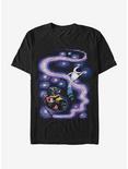 Disney Pixar Wall-E Space Dance T-Shirt, BLACK, hi-res