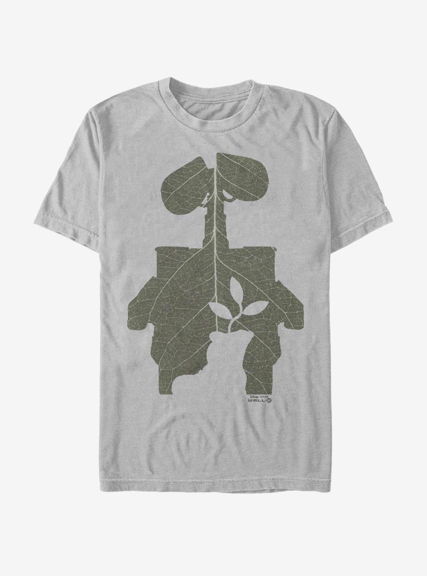 Disney Pixar Wall-E Wall-E Leaf Fill T-Shirt, SILVER, hi-res