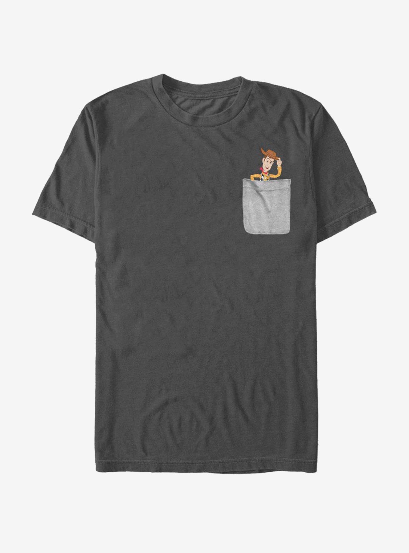 Disney Pixar Toy Story Woody Faux Pocket T-Shirt, , hi-res