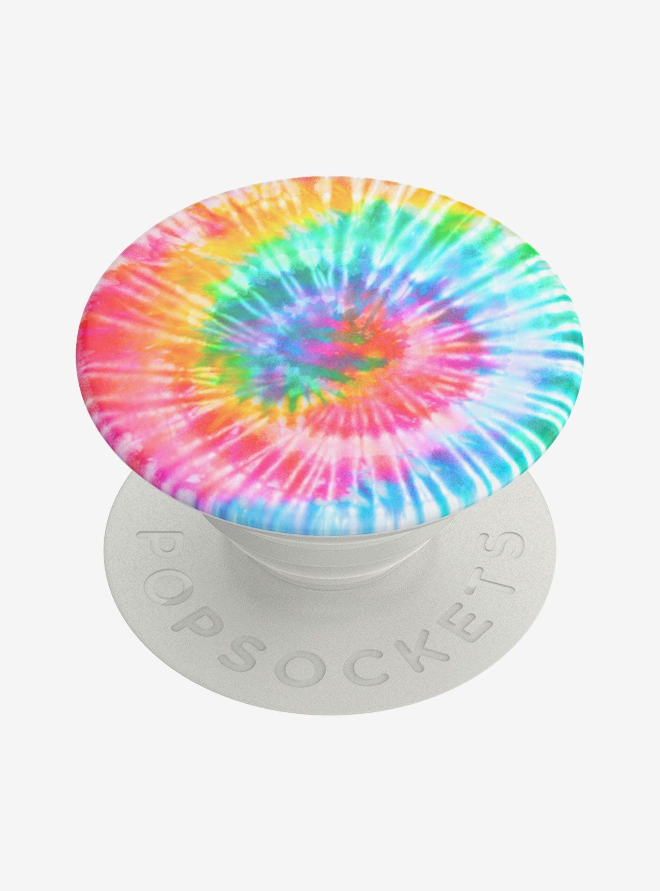 PopSockets Rainbow Tie-Dye Phone Grip & Stand, , hi-res