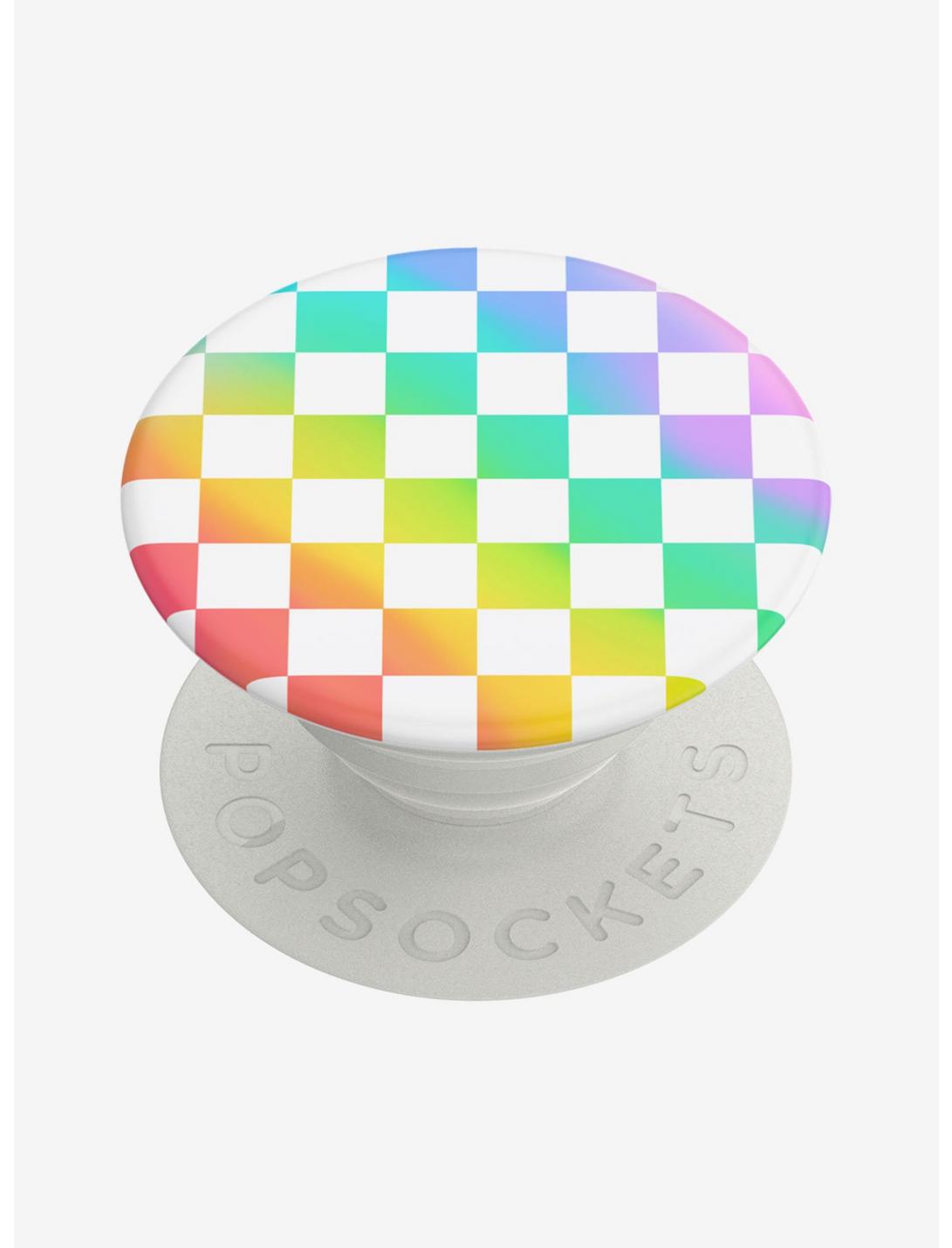 PopSockets Rainbow Checker Phone Grip & Stand, , hi-res