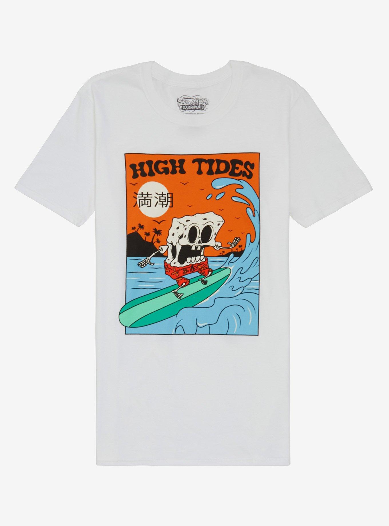 SpongeBob SquarePants High Tides Skeleton T-Shirt | Hot Topic