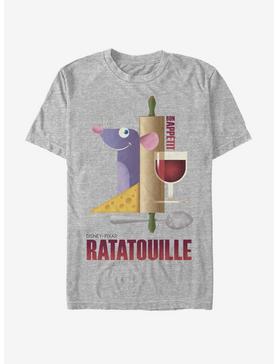 Disney Pixar Ratatouille Bon Appetit Poster T-Shirt, ATH HTR, hi-res