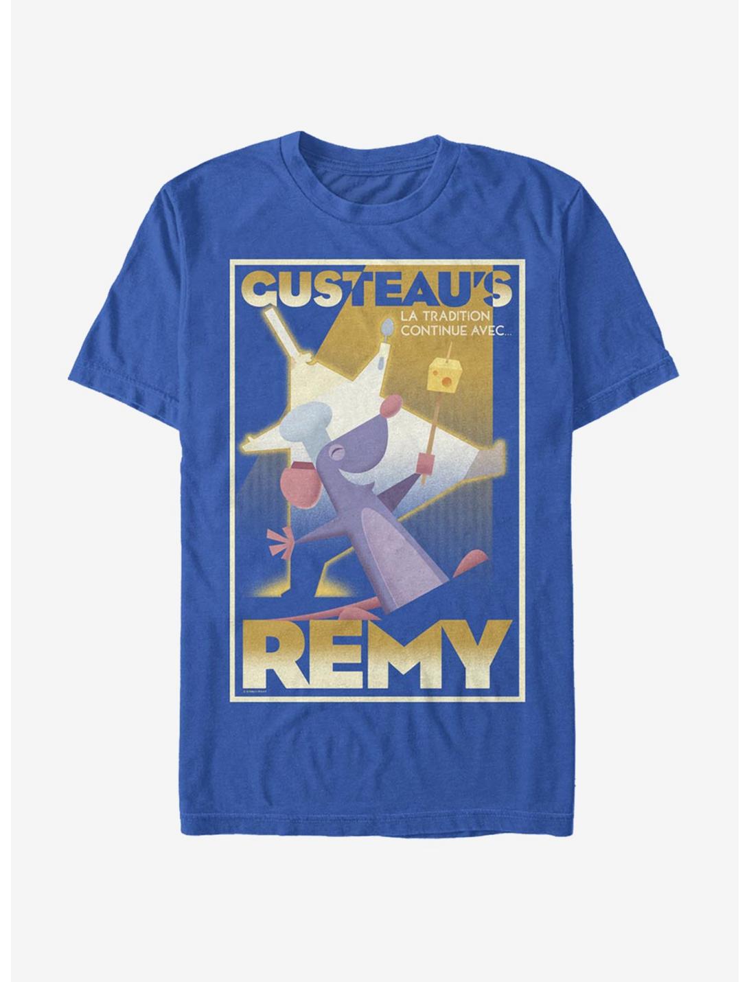 Disney Pixar Ratatouille Gusteaus La Remy Poster T-Shirt, ROYAL, hi-res