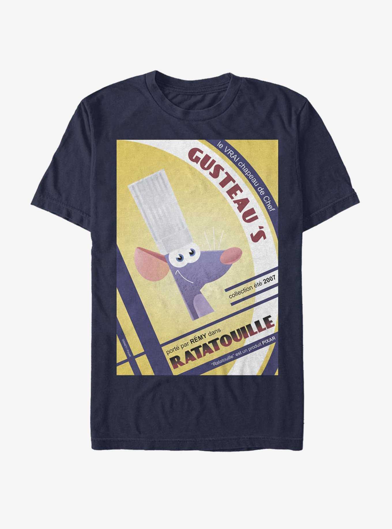 Disney Pixar Ratatouille Gusteaus Et Remy Poster T-Shirt, , hi-res