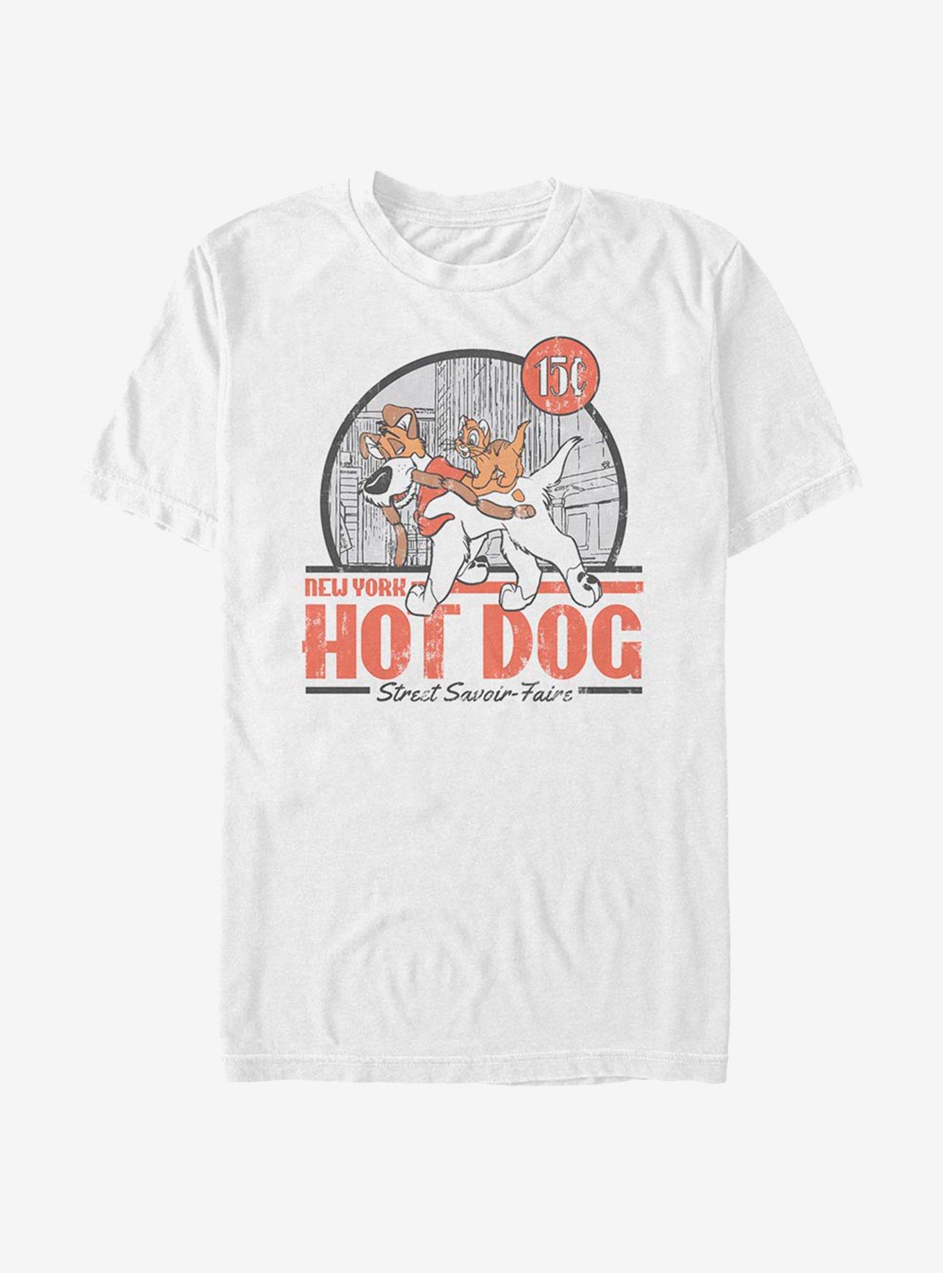 Disney Oliver & Company Oliver Hotdogs T-Shirt, , hi-res