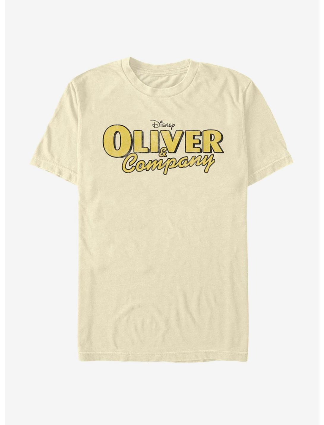 Disney Oliver & Company Oliver Logo T-Shirt, NATURAL, hi-res