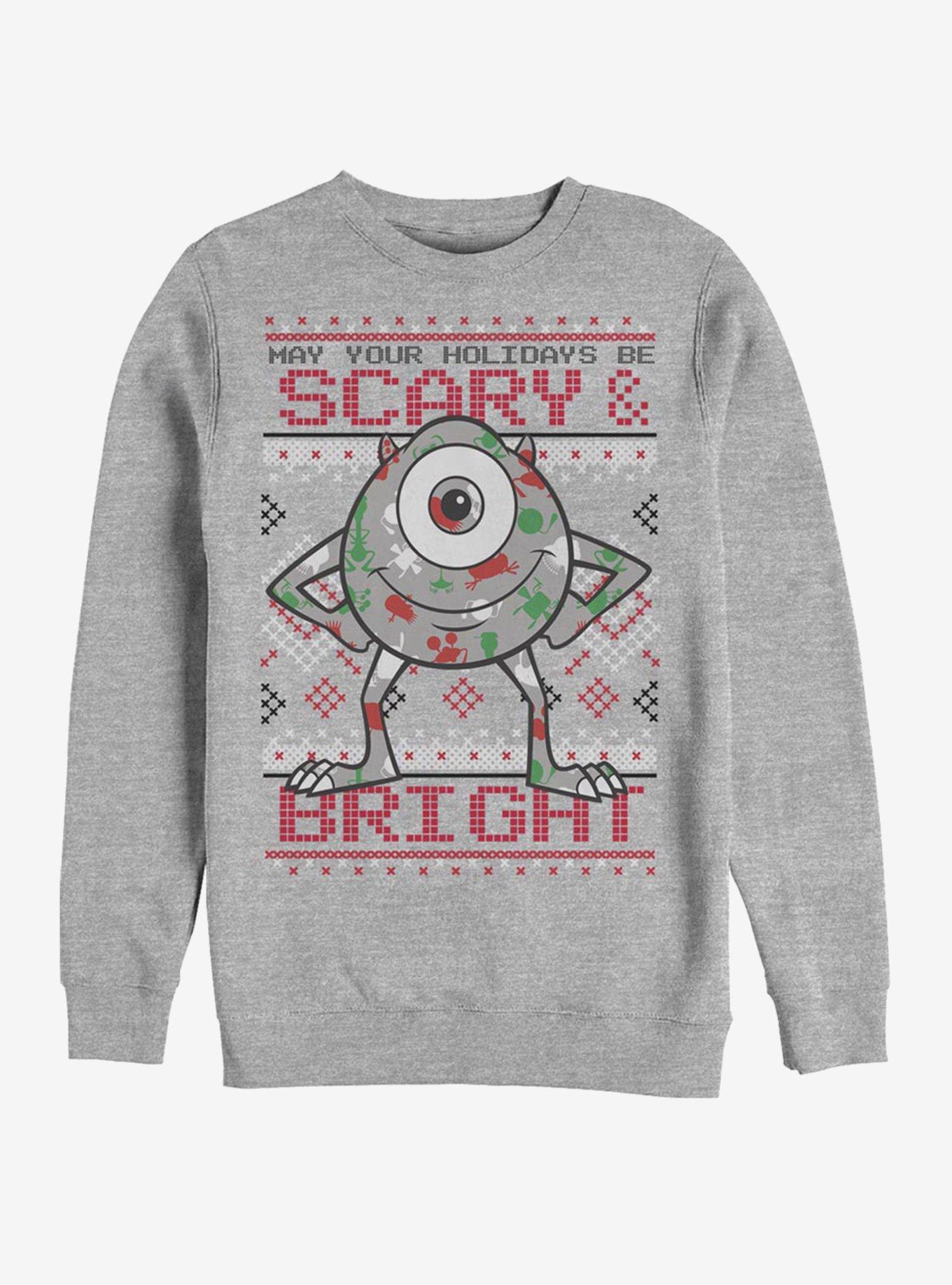 Disney Pixar Monsters University Eye Holiday Crew Sweatshirt, , hi-res