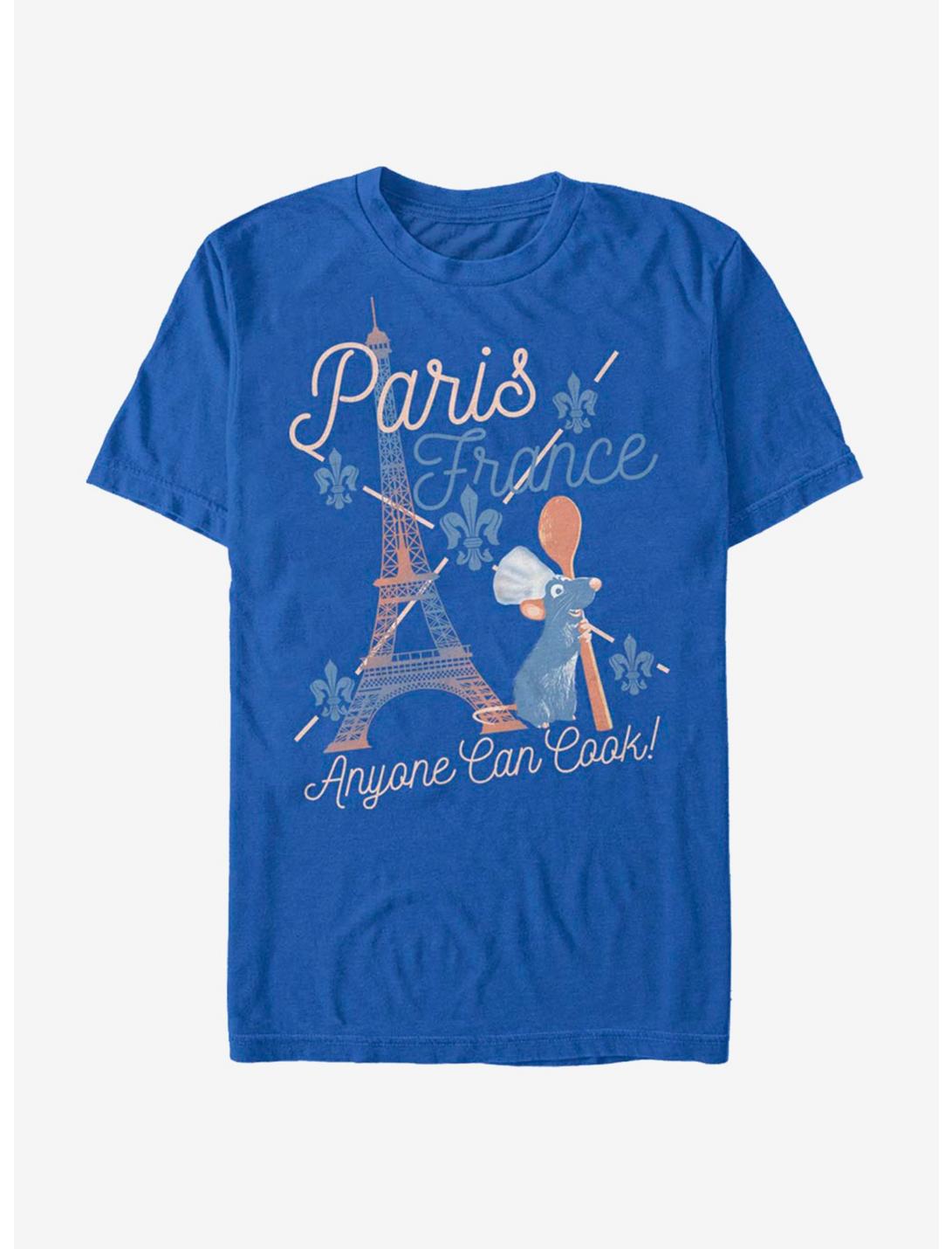 Disney Pixar Ratatouille Paris Location T-Shirt, ROYAL, hi-res