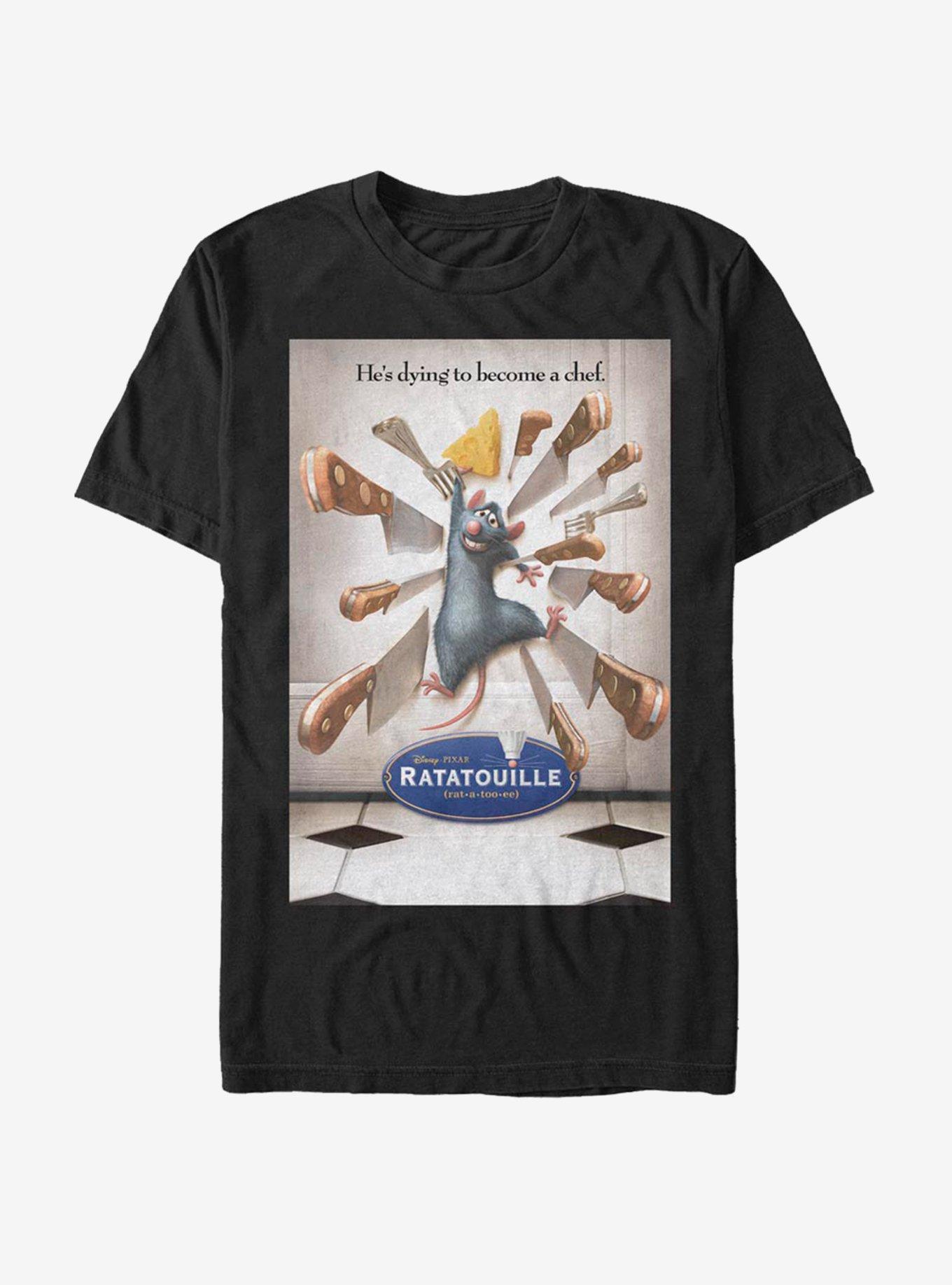 Disney Pixar Ratatouille Ratatouille Poster T-Shirt, BLACK, hi-res