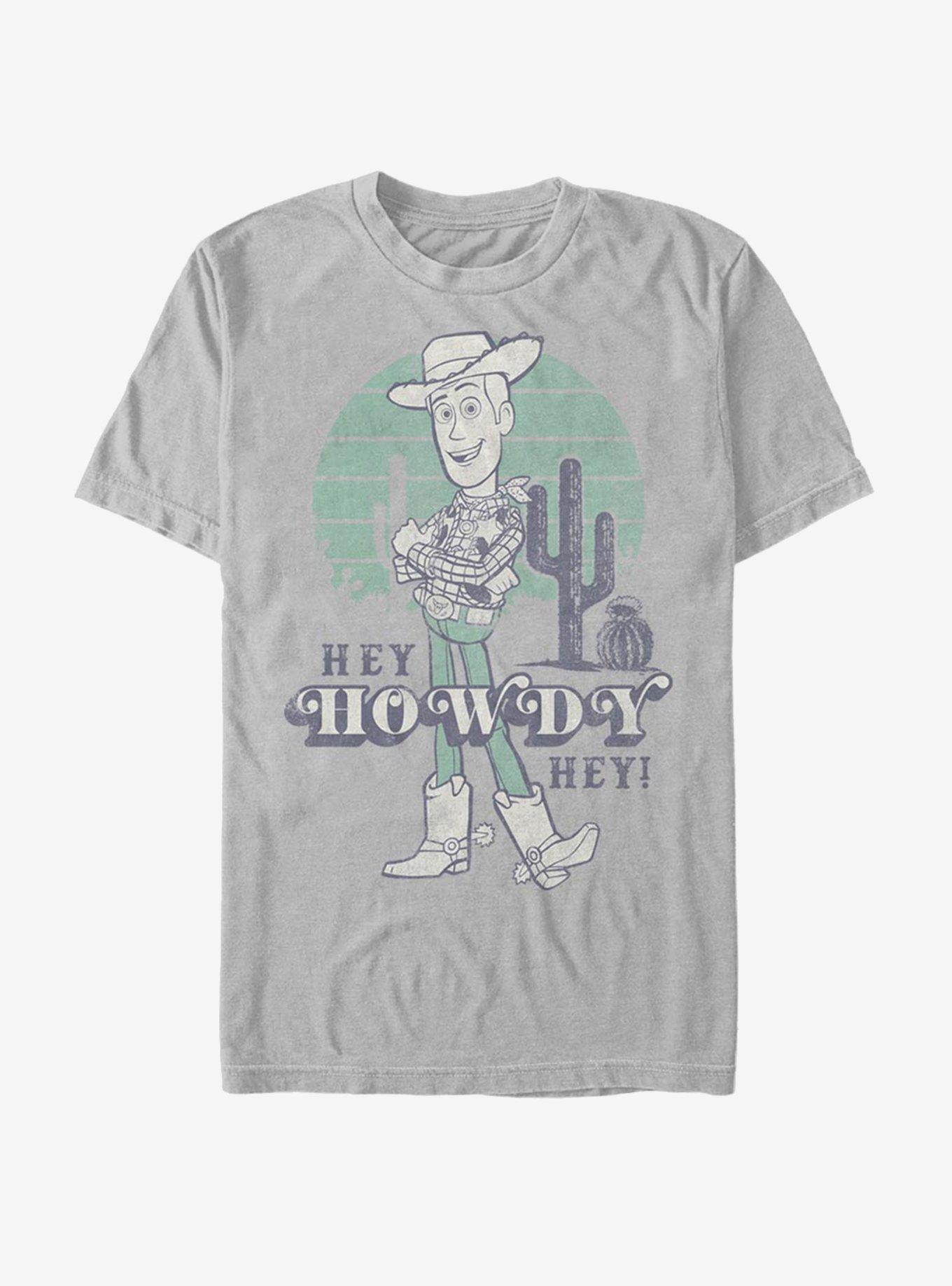 Disney Pixar Toy Story 4 Howdy Hey T-Shirt - SILVER | Hot Topic