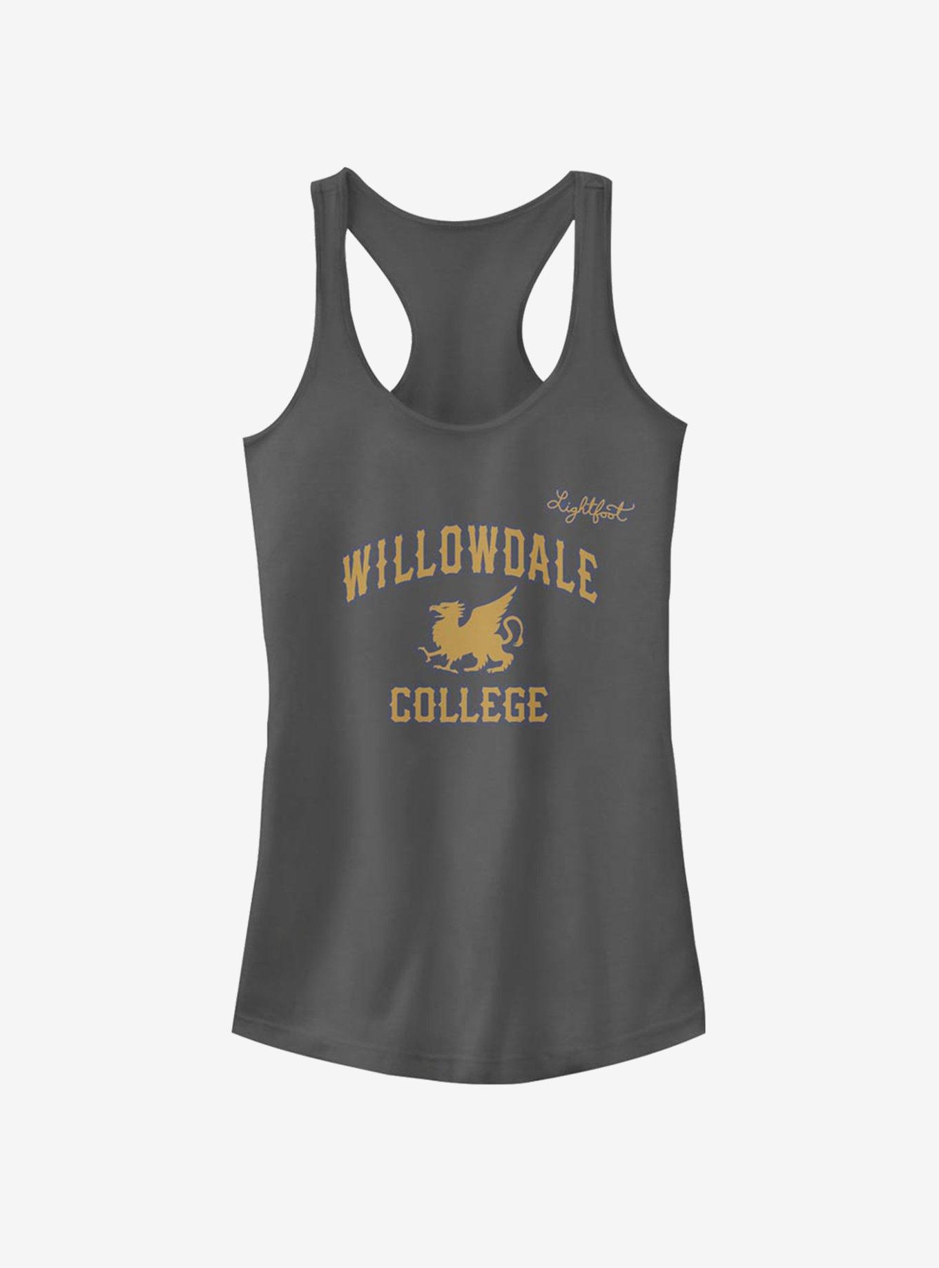 Disney Pixar Onward Willowdale College Girls Tank, CHARCOAL, hi-res