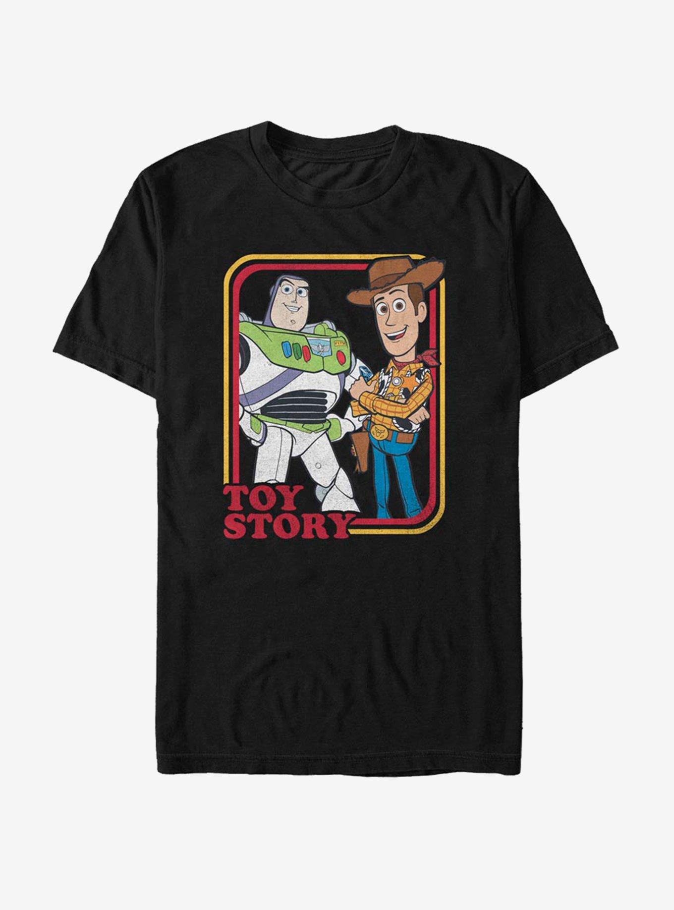 Disney Pixar Toy Story 4 Vintage Duo T-Shirt, BLACK, hi-res