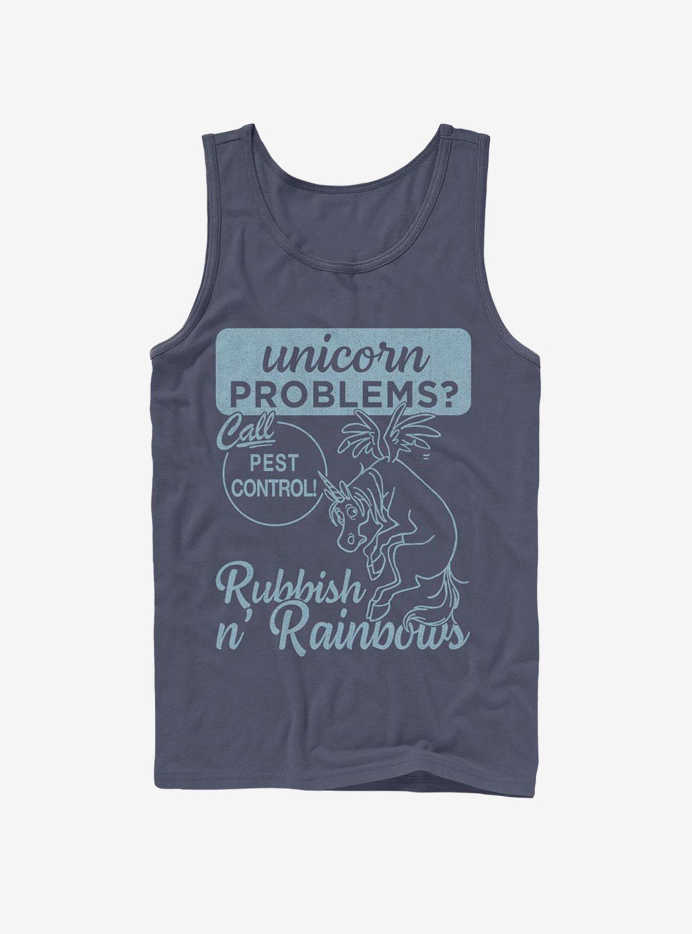 Disney Pixar Onward Call Rubbish N Rainbows Tank, NAVY, hi-res