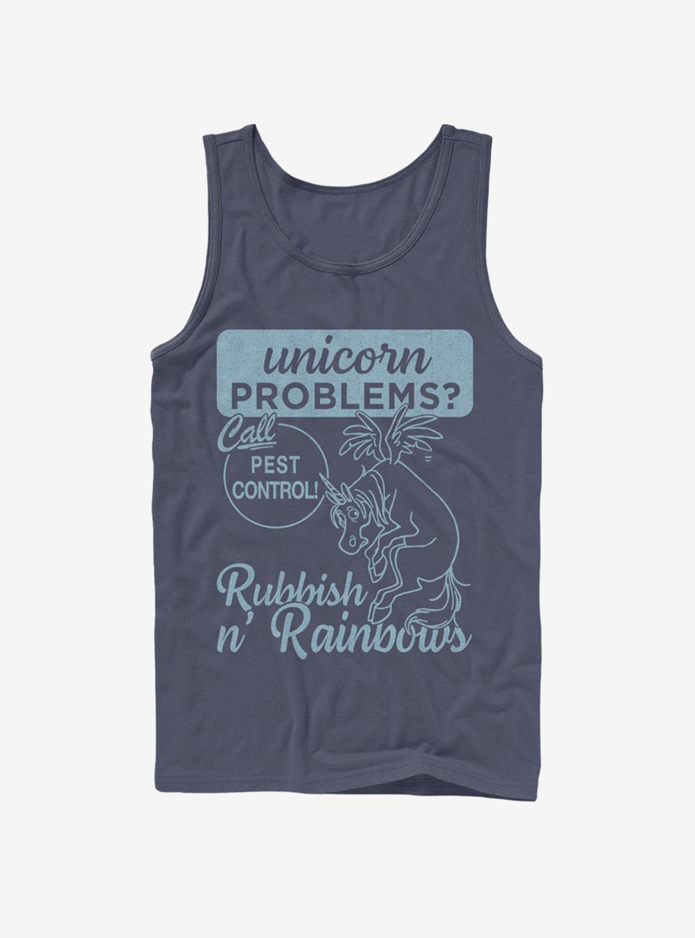 Disney Pixar Onward Call Rubbish N Rainbows Tank, NAVY, hi-res