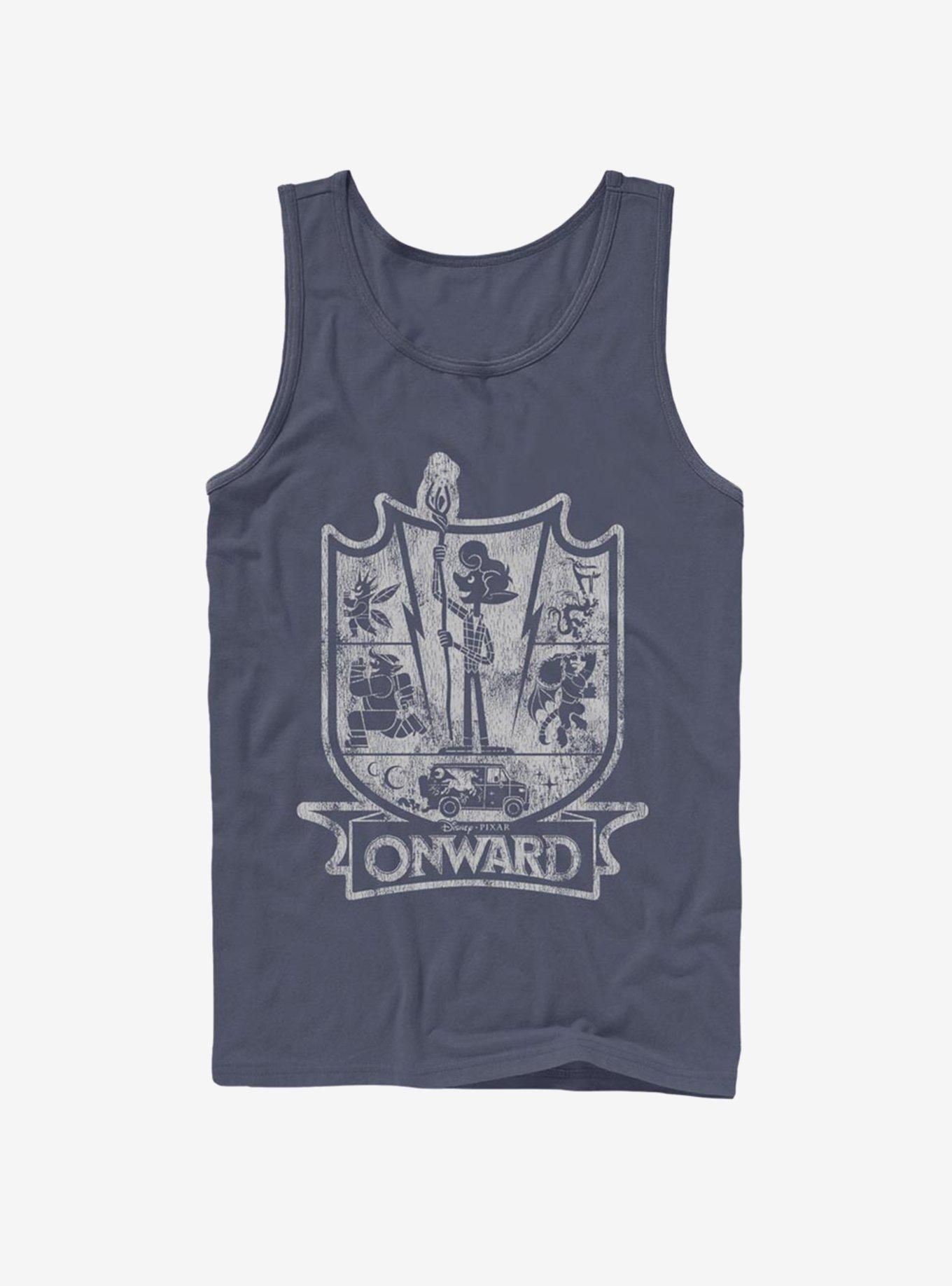 Disney Pixar Onward Crest Tank, NAVY, hi-res