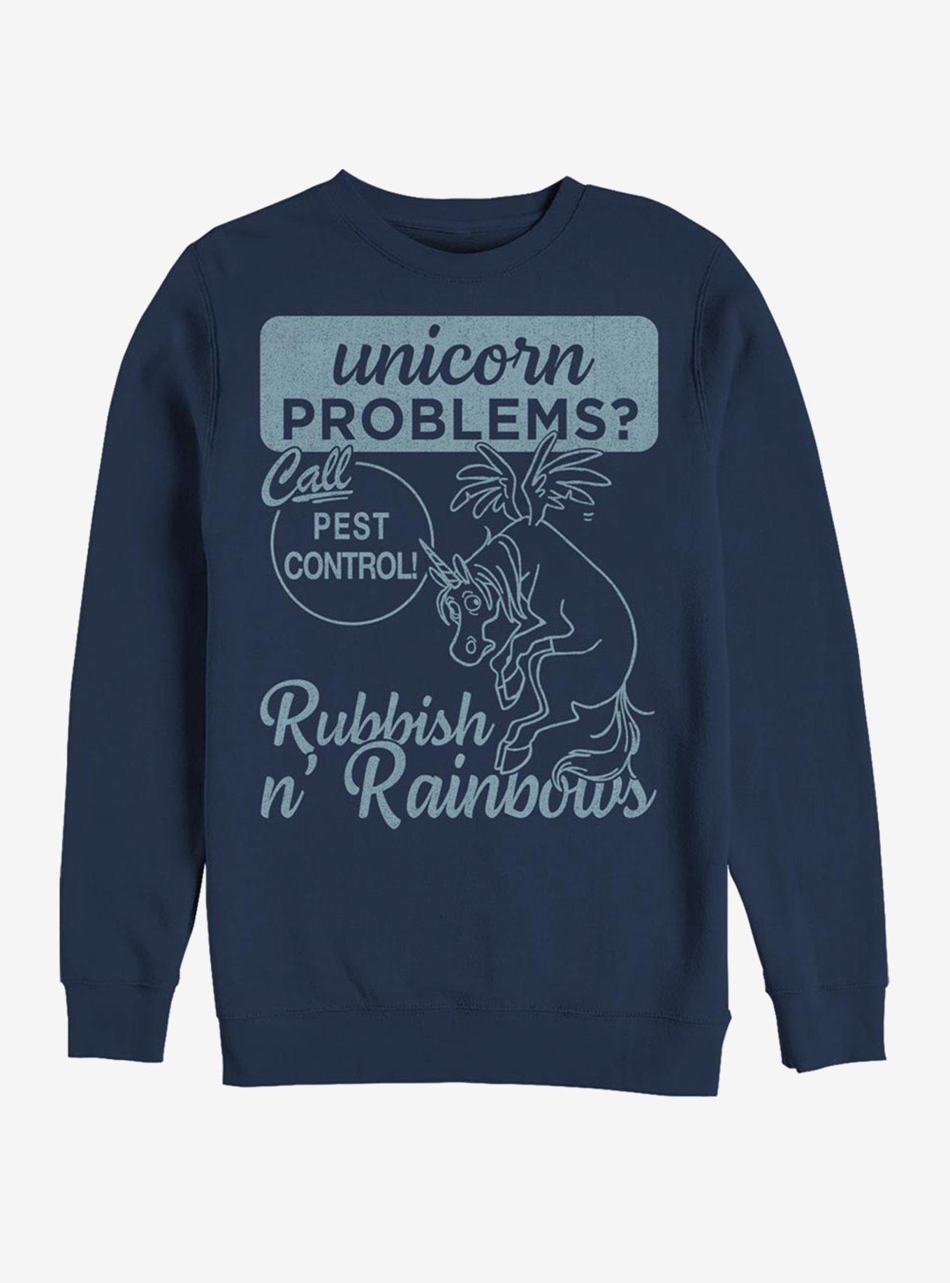 Disney Pixar Onward Call Rubbish N Rainbows Crew Sweatshirt