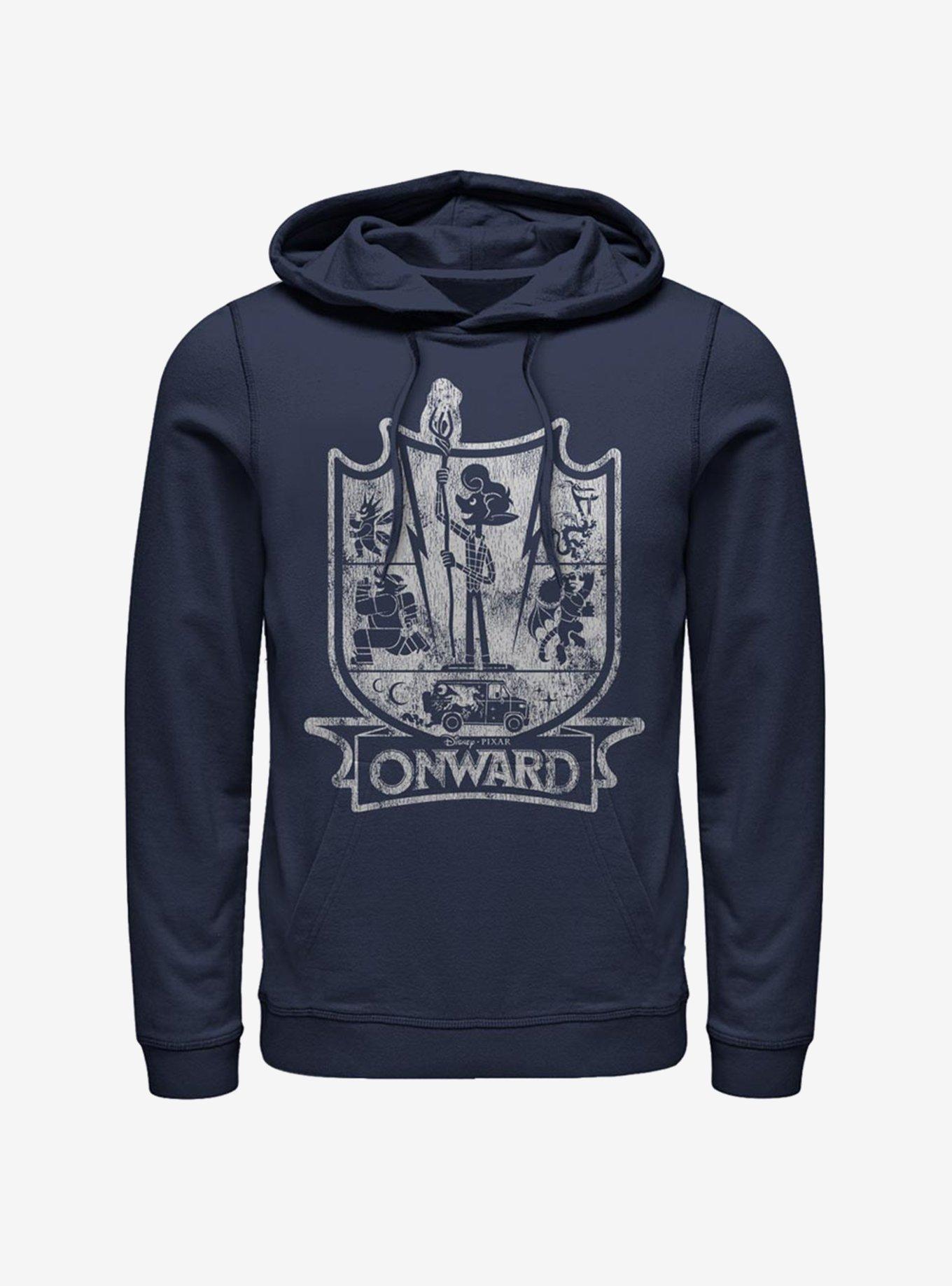 Disney Pixar Onward Crest Hoodie, NAVY, hi-res