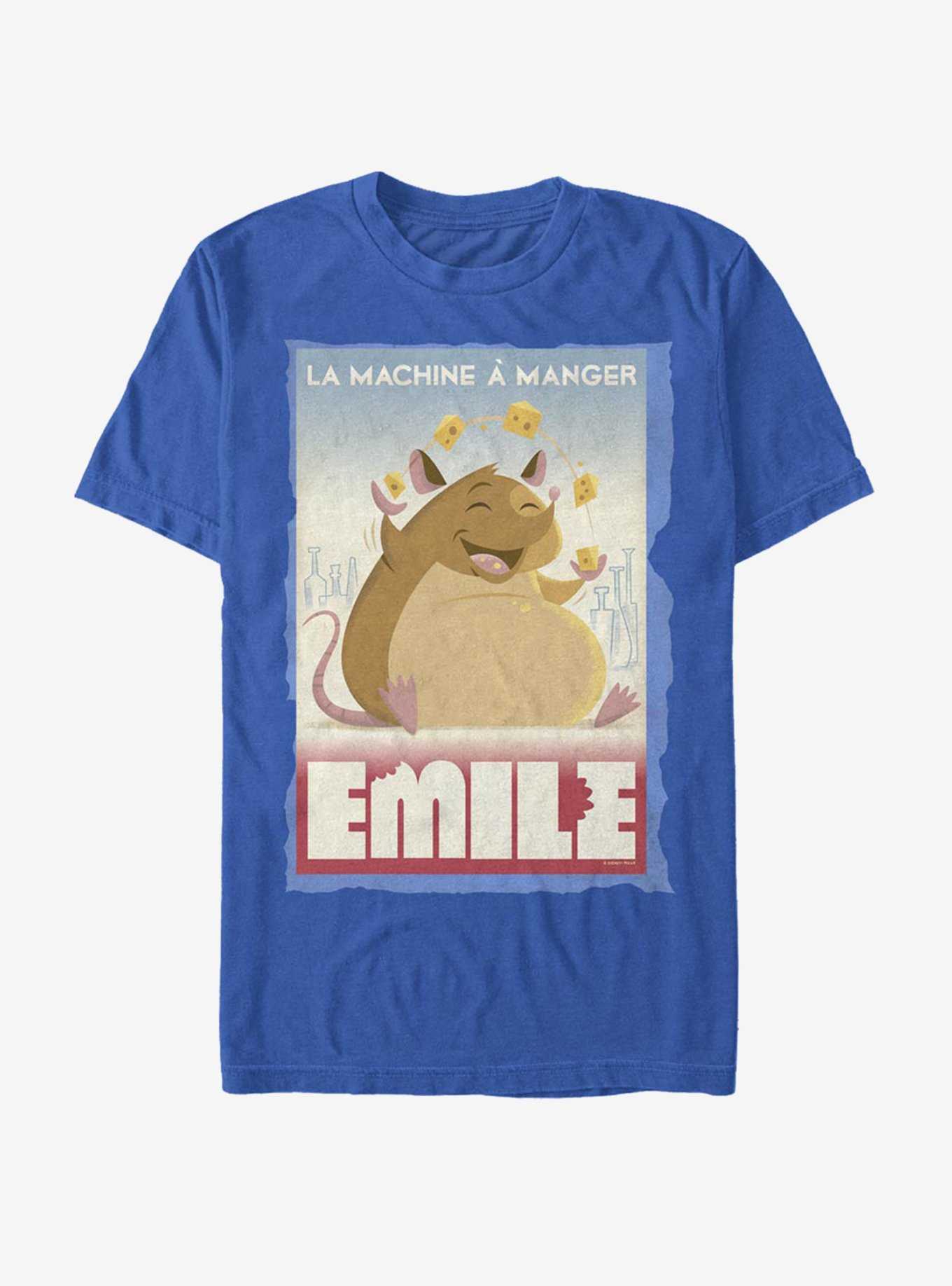 Disney Pixar Ratatouille Eating Machine Emile Poster T-Shirt, , hi-res