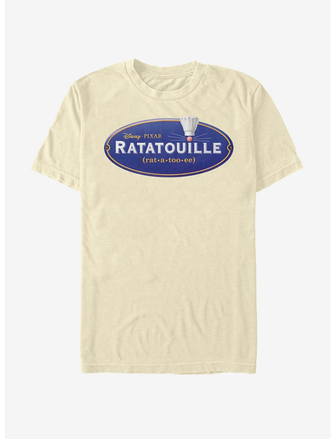 Disney Pixar Ratatouille Ratatouille Logo T-Shirt, NATURAL, hi-res