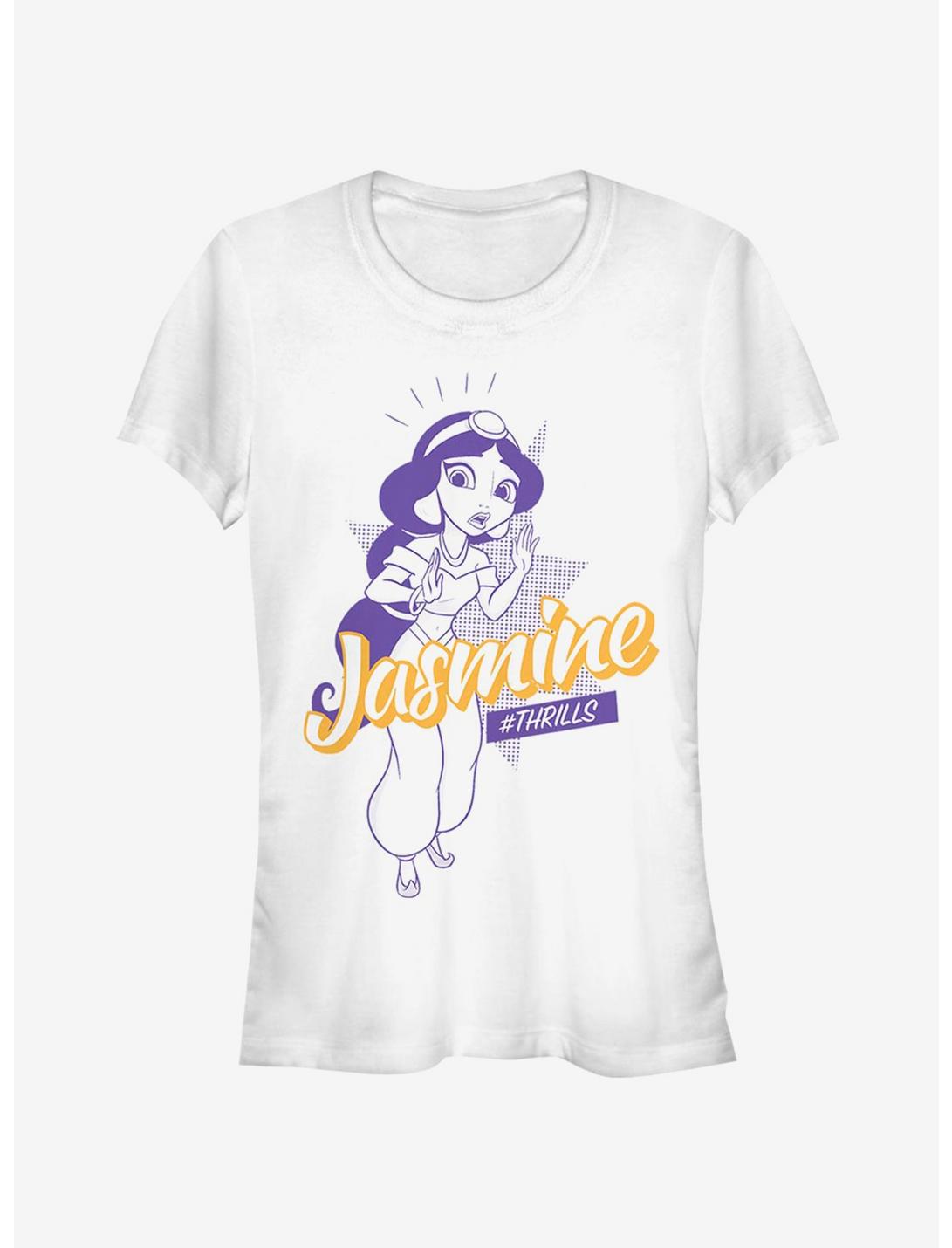 Disney Aladdin Jasmine Pop Girls T-Shirt, WHITE, hi-res