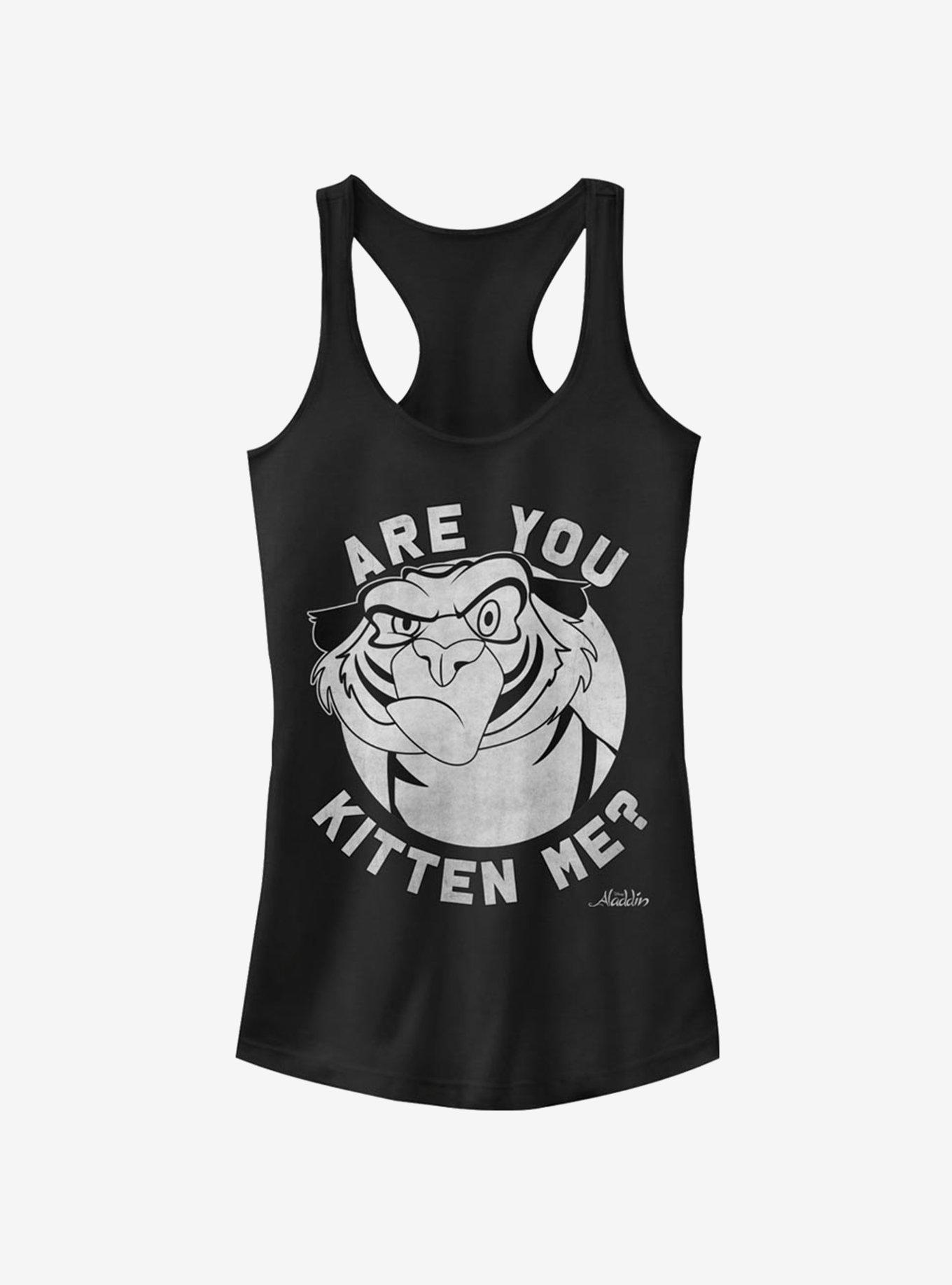 Disney Aladdin Rajah Angry Girls Tank, BLACK, hi-res