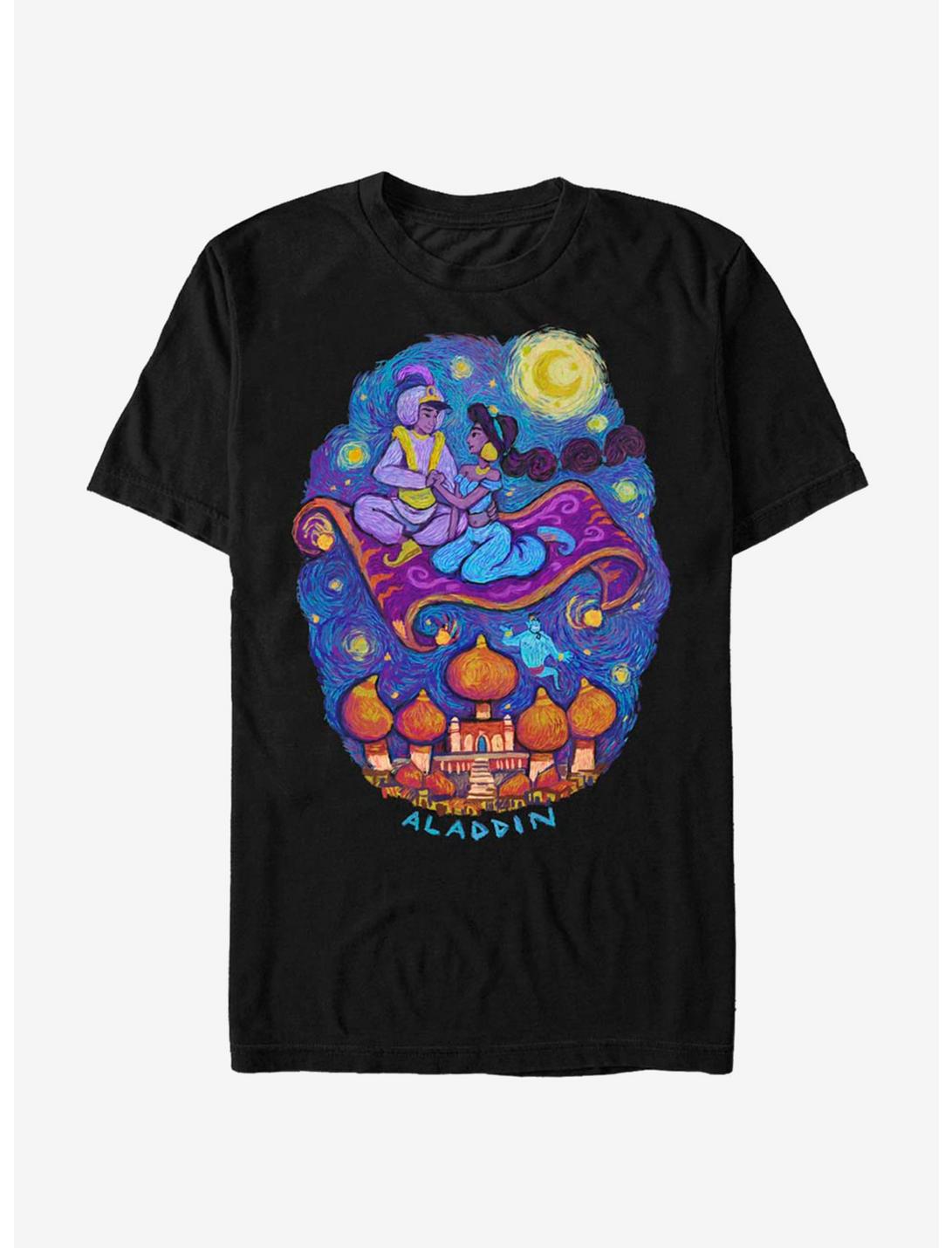 Disney Aladdin Starry Carpet Ride T-Shirt, BLACK, hi-res
