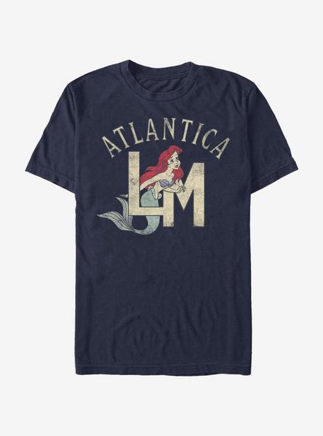 Disney The Little Mermaid Ariel Monogram T-Shirt - BLUE | Hot Topic