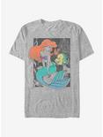 Disney The Little Mermaid Ariel And Friends Redux T-Shirt, ATH HTR, hi-res