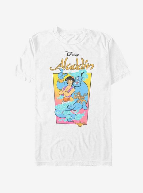 Disney Aladdin Neon Vapor T-Shirt | Hot Topic