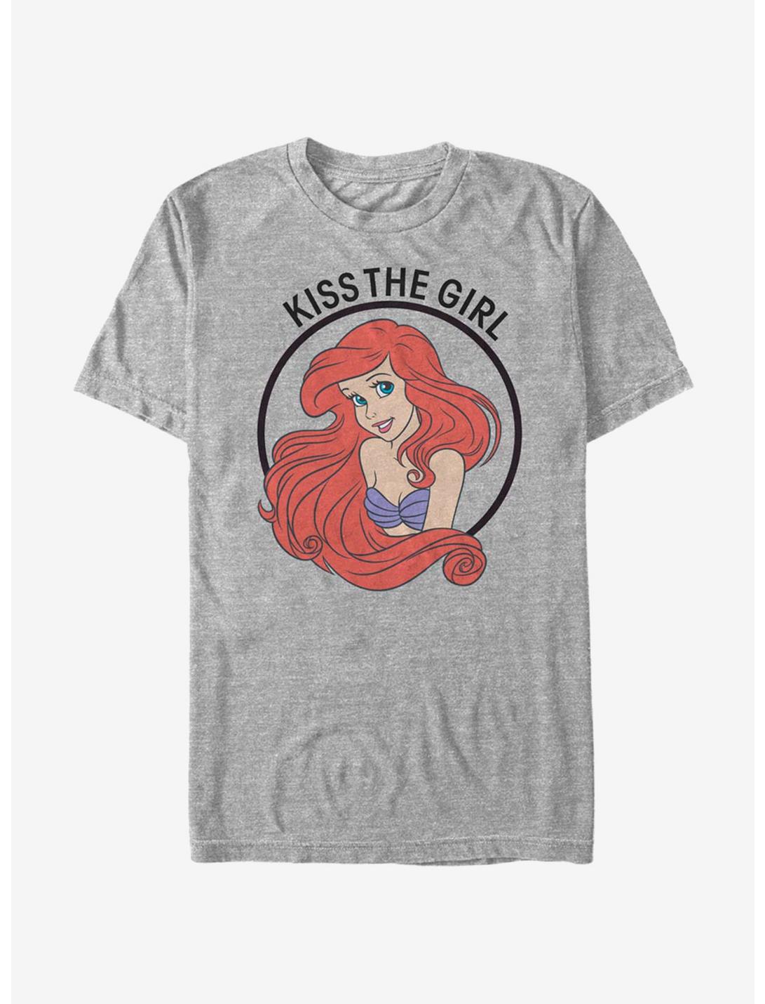 Disney The Little Mermaid Kiss Da Girl T-Shirt, ATH HTR, hi-res