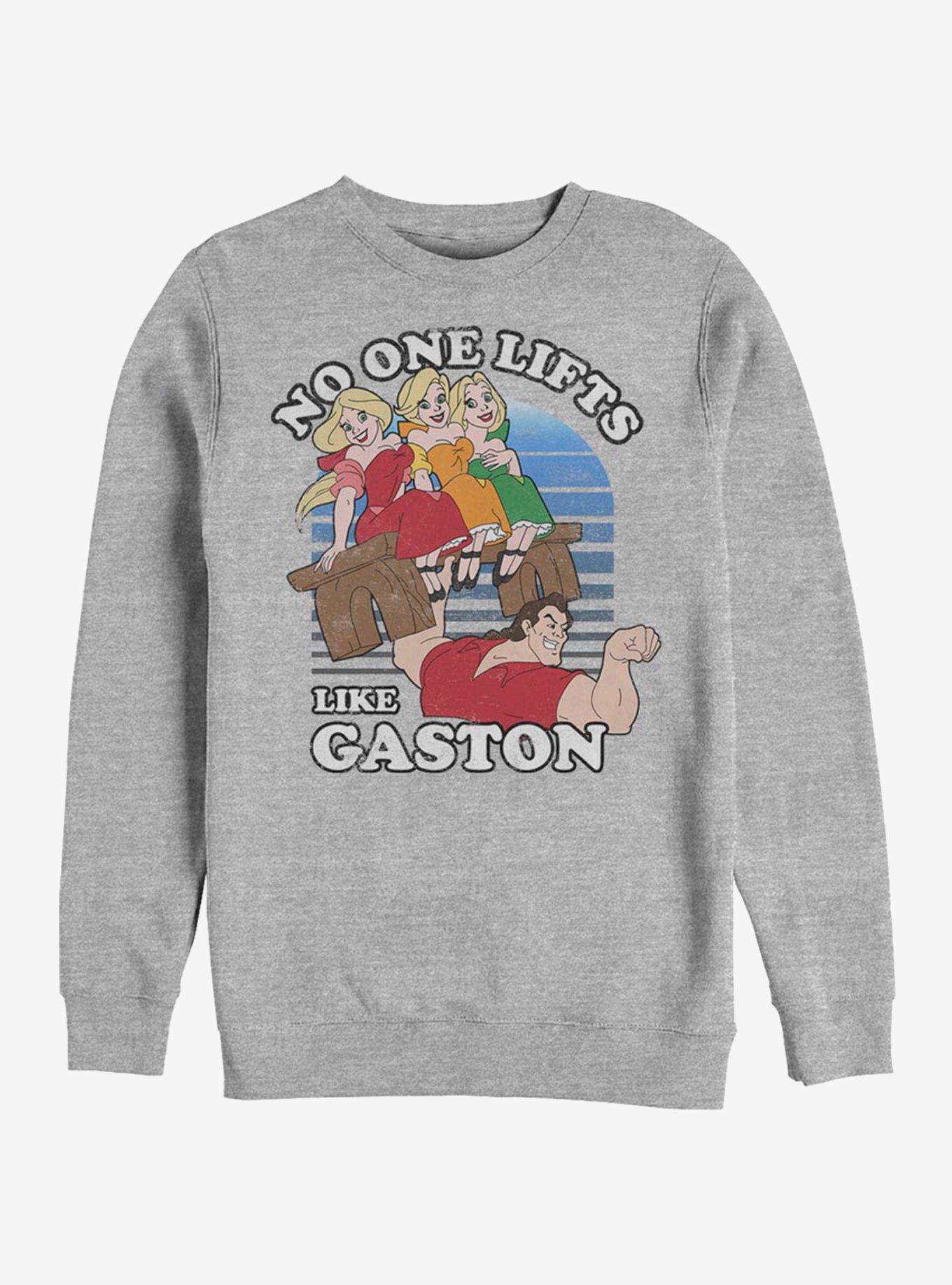 Disney Beauty and The Beast Bench Max Sweatshirt, ATH HTR, hi-res