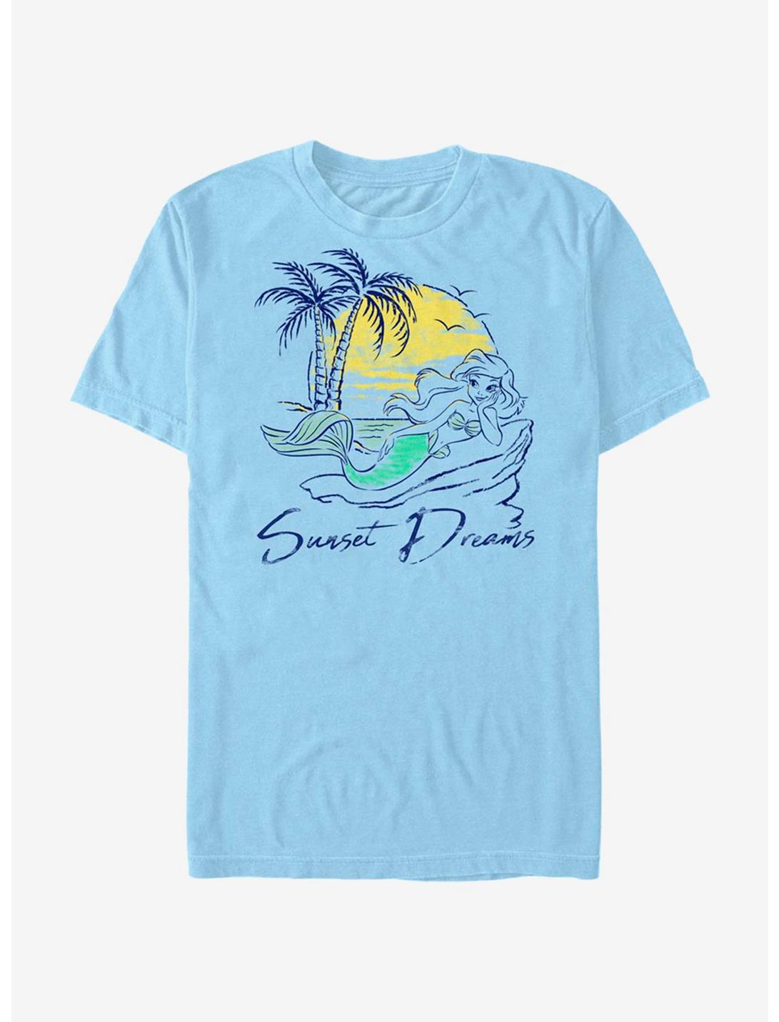 Disney The Little Mermaid Sea Lounge T-Shirt, LT BLUE, hi-res