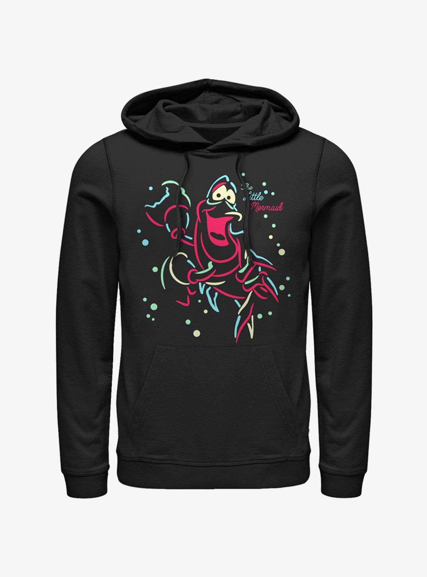 Disney Little Mermaid Crab Lights Hoodie, , hi-res
