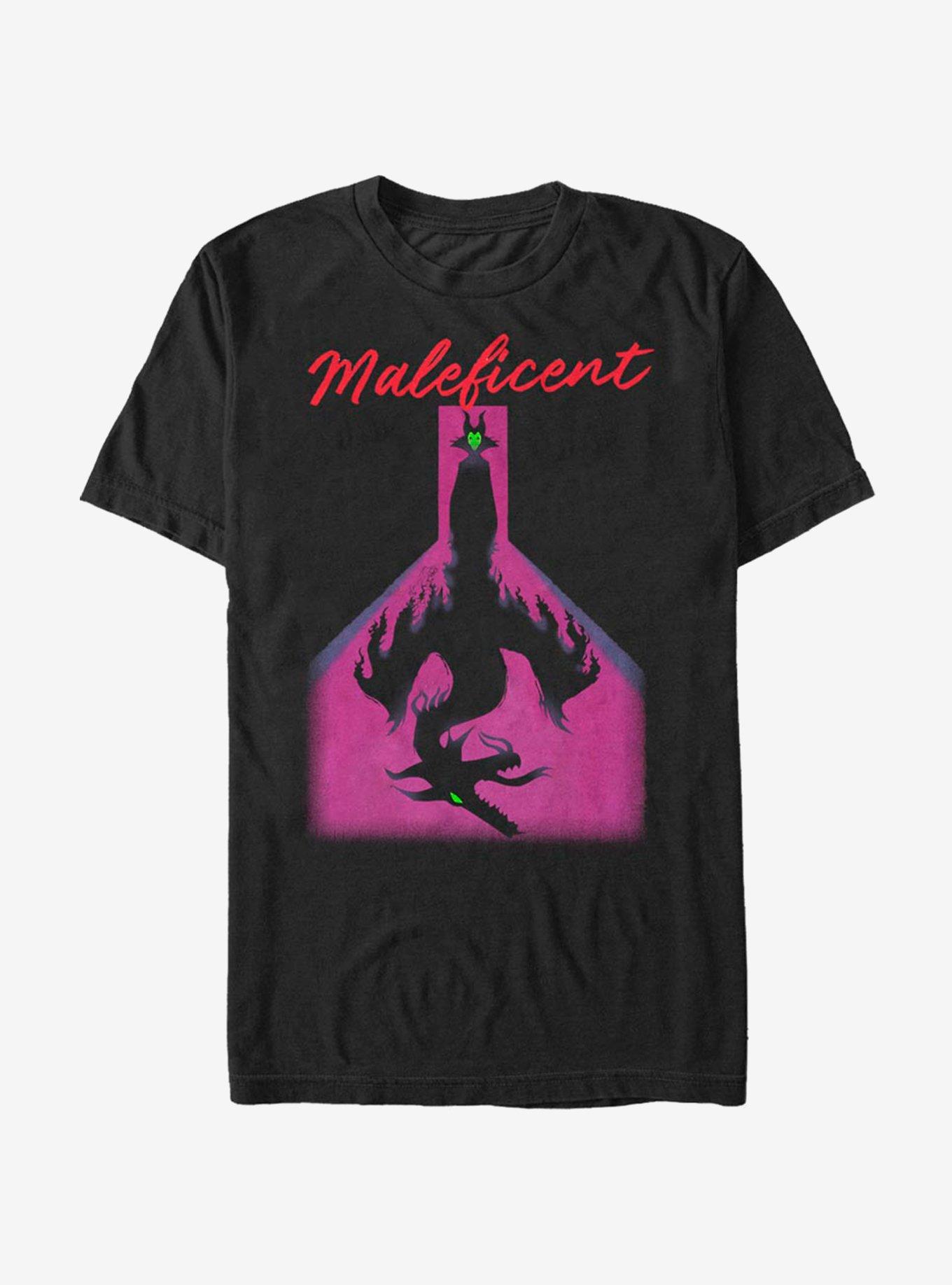 Disney Sleeping Maleficent Beauty Dark Dichotomy T-Shirt, BLACK, hi-res