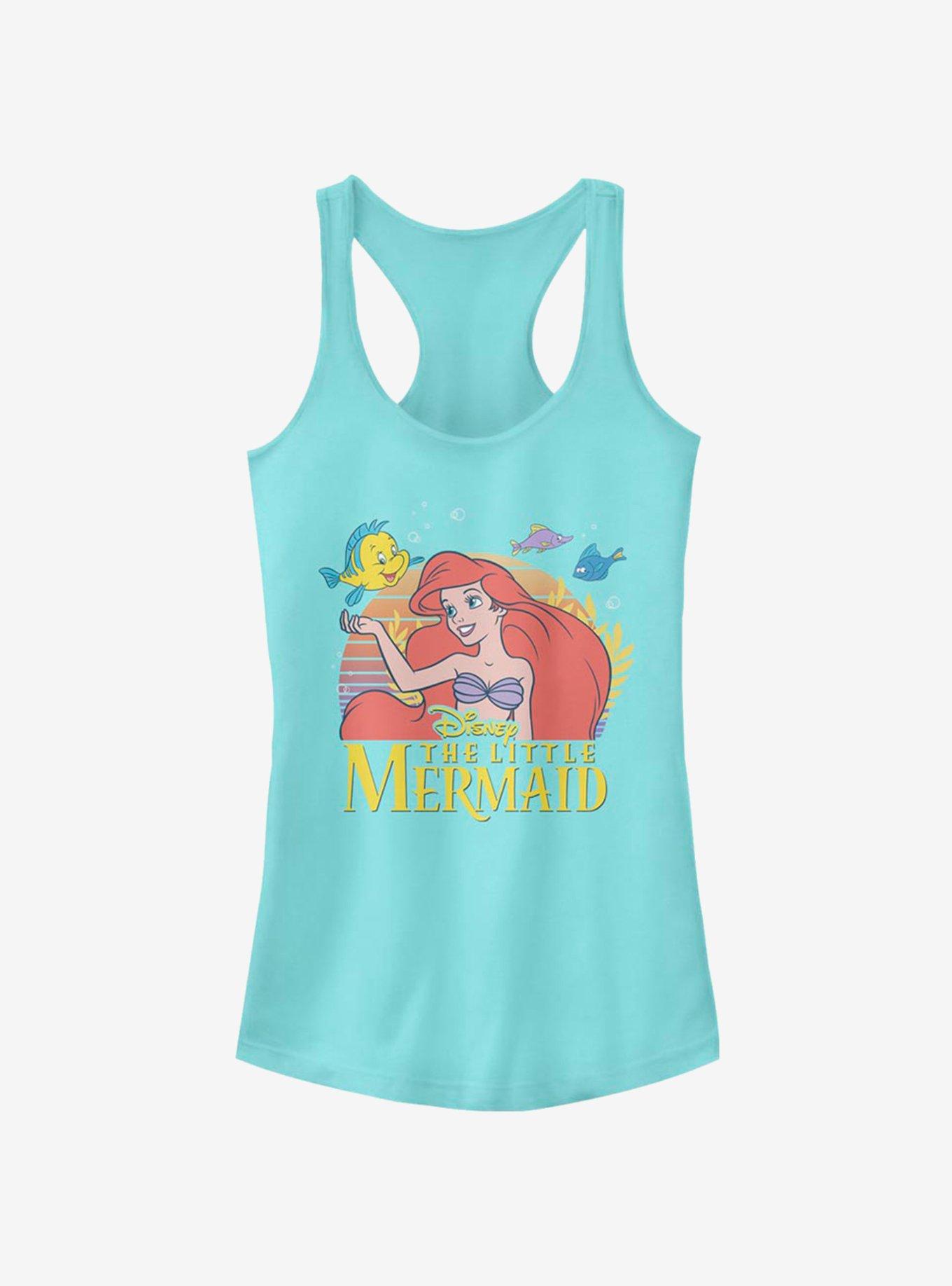 Disney Little Mermaid Title Girls Tank, CANCUN, hi-res