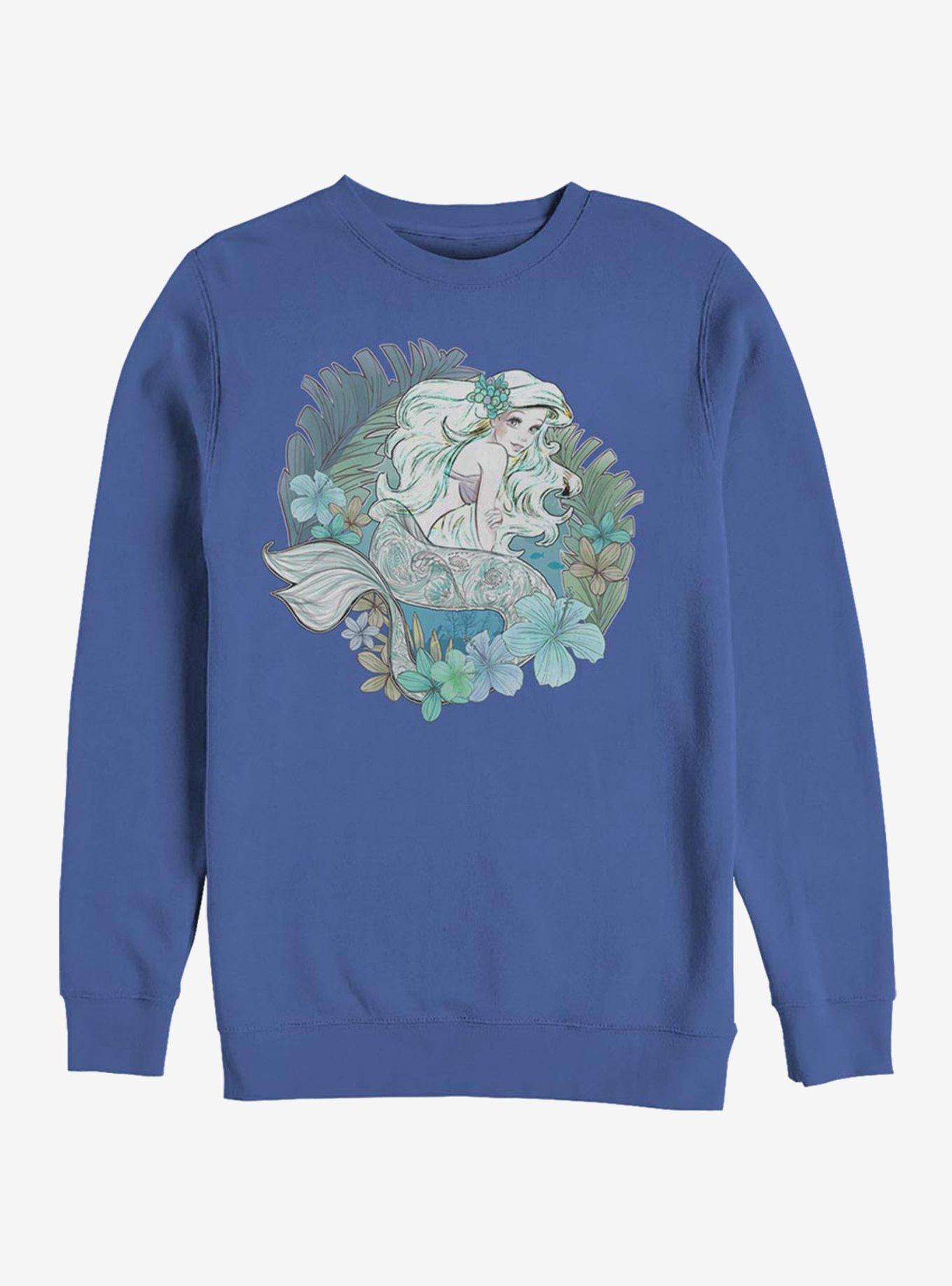 Disney Little Mermaid Tonal Ariel Sweatshirt, , hi-res