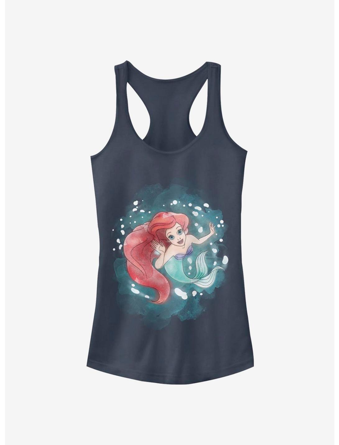 Disney Little Mermaid Sea Colors Girls Tank, INDIGO, hi-res