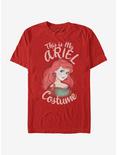 Disney The Little Mermaid Ariel Costume T-Shirt, RED, hi-res