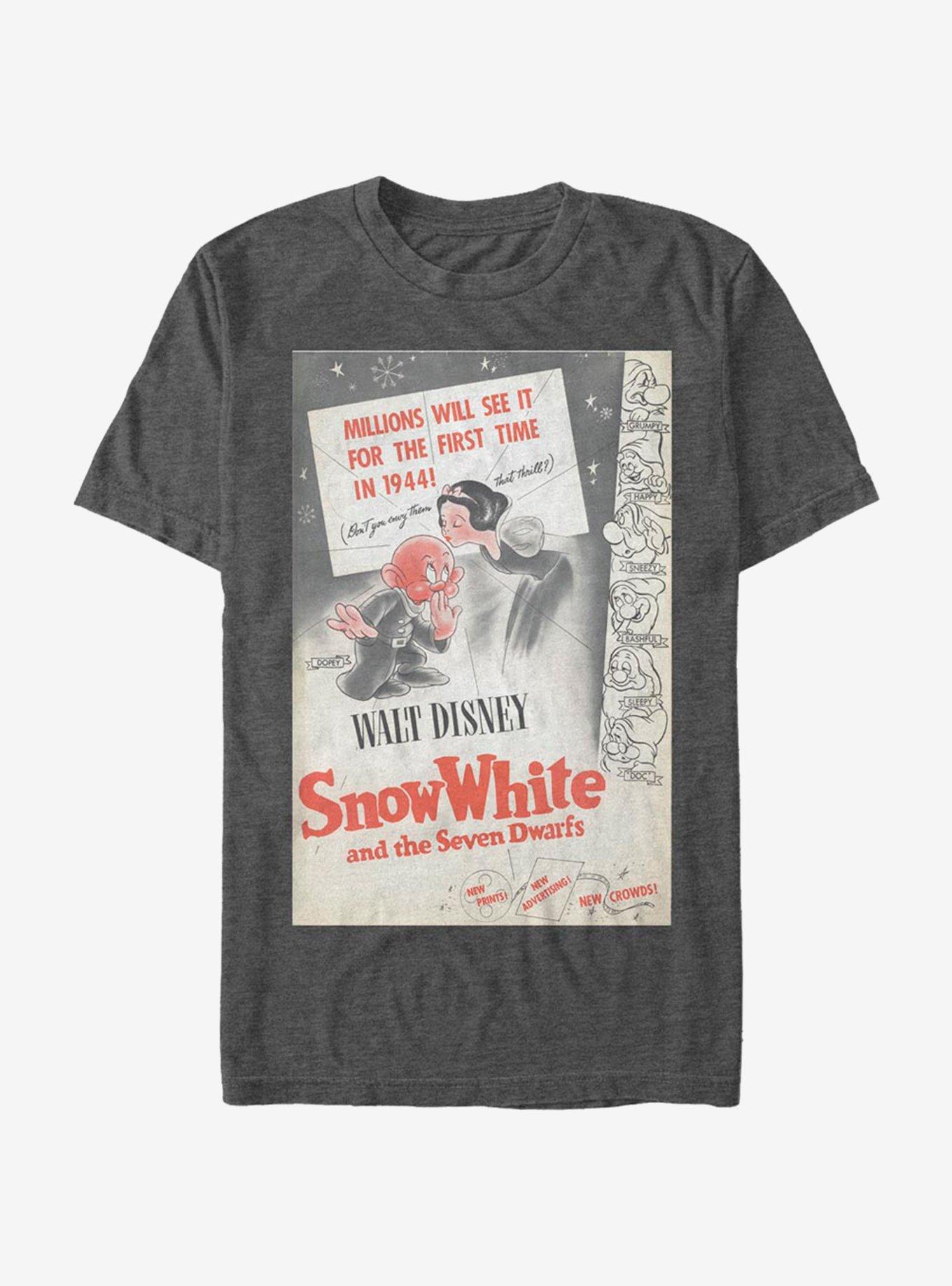 Disney Snow White Red Dopey Poster T-Shirt, , hi-res